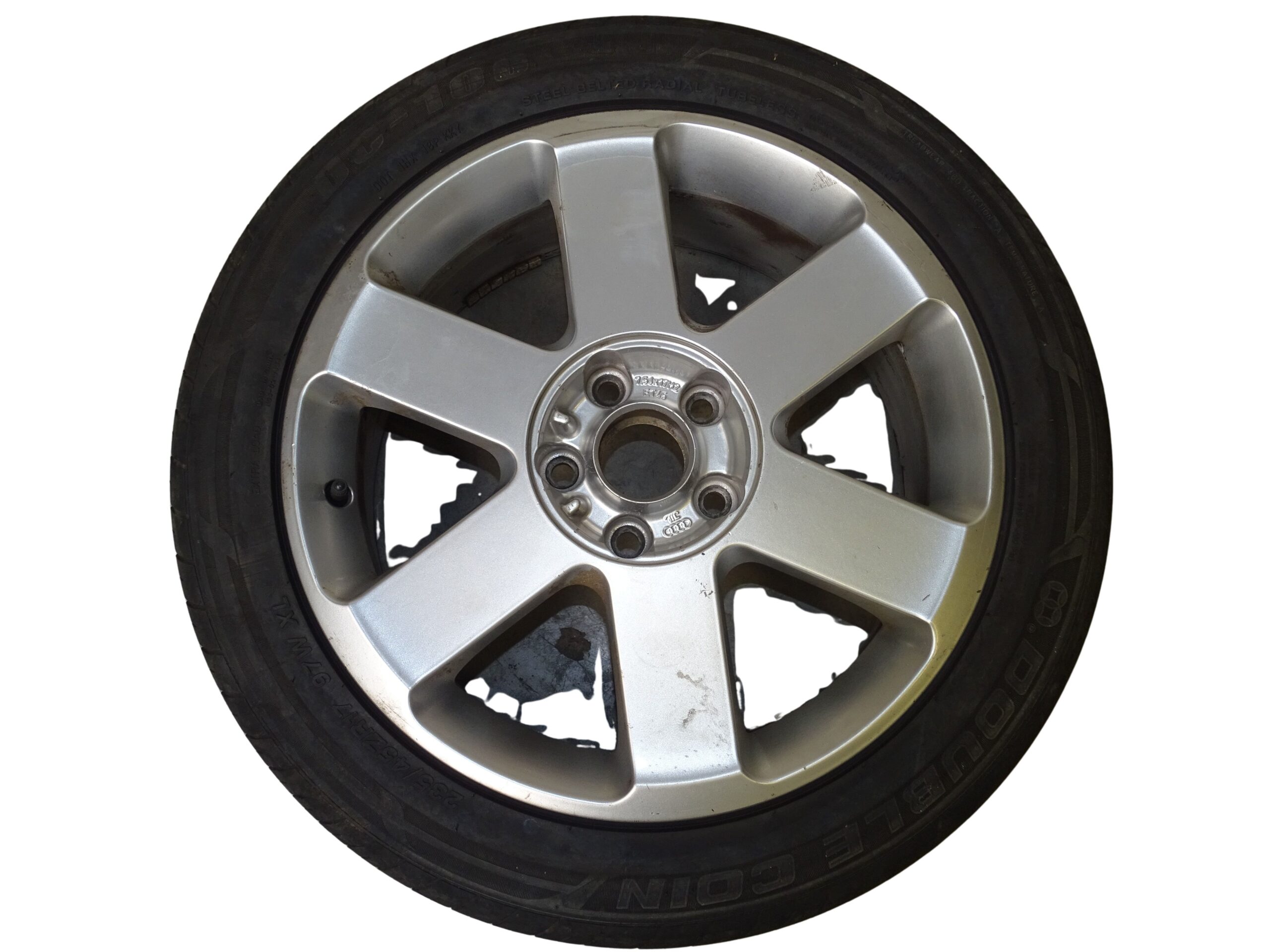8E0601025J Original Audi A4 8D 8E A6 4F Alufelgen S-Line 7,5J x 17 Zoll ET 45 Lochkreis 5x112 mit Reifen – Bild 7