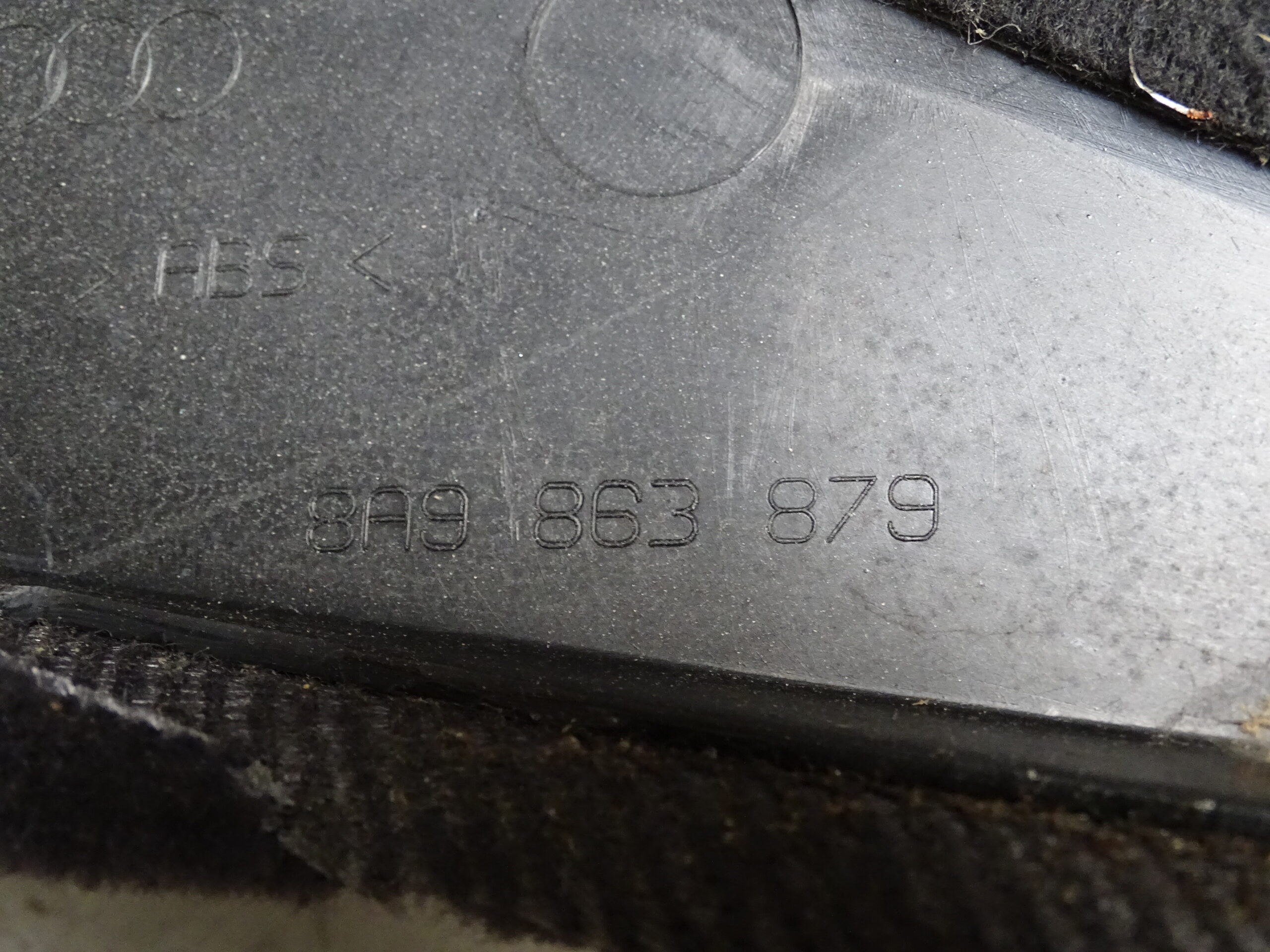 8A9863879 Audi 80 B4 Avant Kofferraumverkleidung Laderaumverkleidungen Seitenteile Kofferraum Links – Bild 10