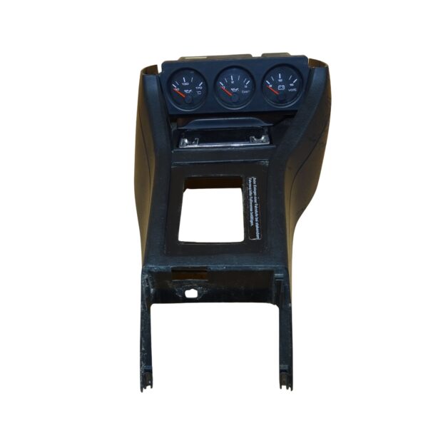 8A1863243D Audi 80 90 B3 B4 Cabrio Coupe Typ 89 Mittelkonsole Schwarz mit Zusatzinstrumente