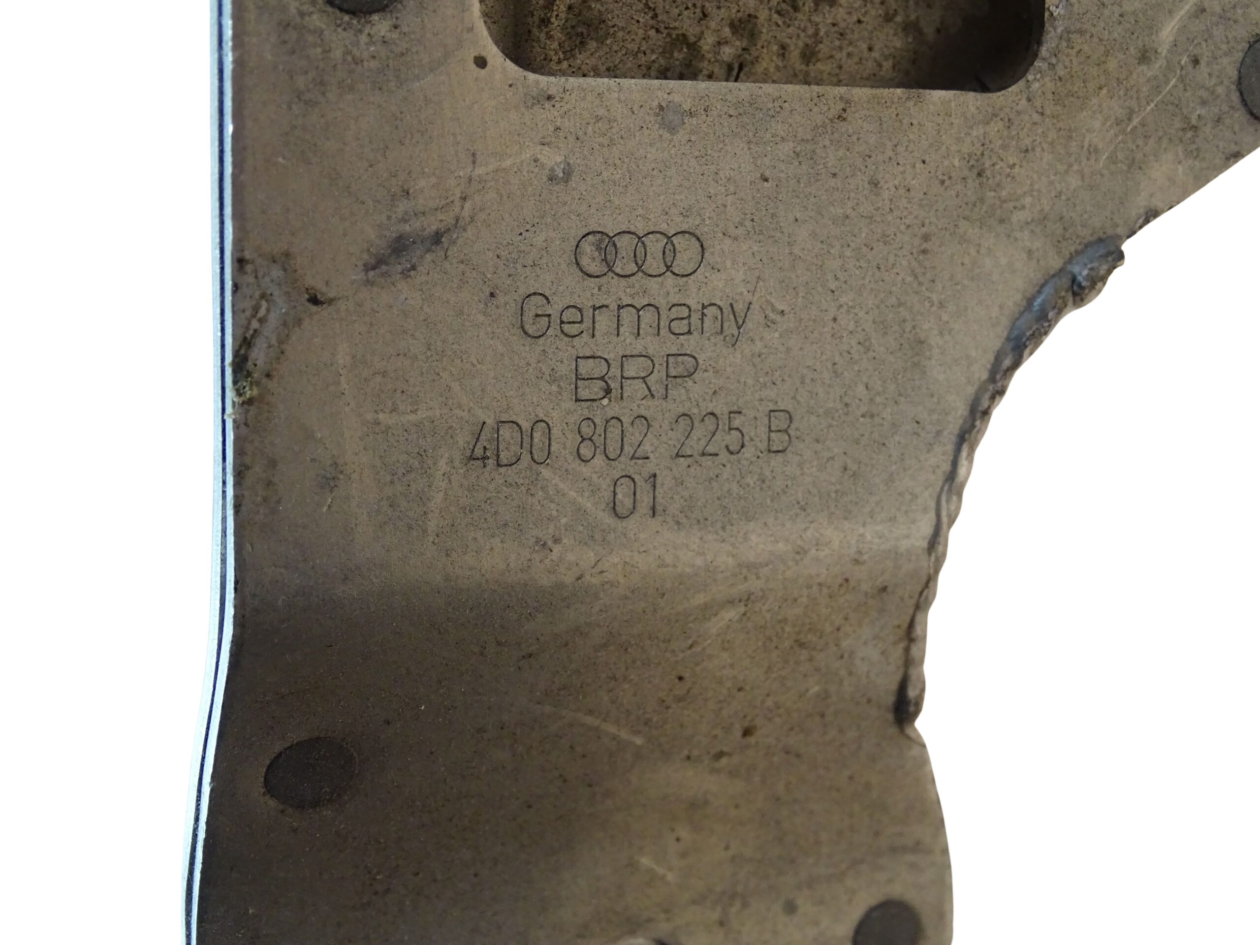 4D0802225B Audi VW Skoda Seat Halter Boden Konsole Batterie Batteriekasten Batteriehalterung Halterung Zusatzbatterie Halterung – Bild 4