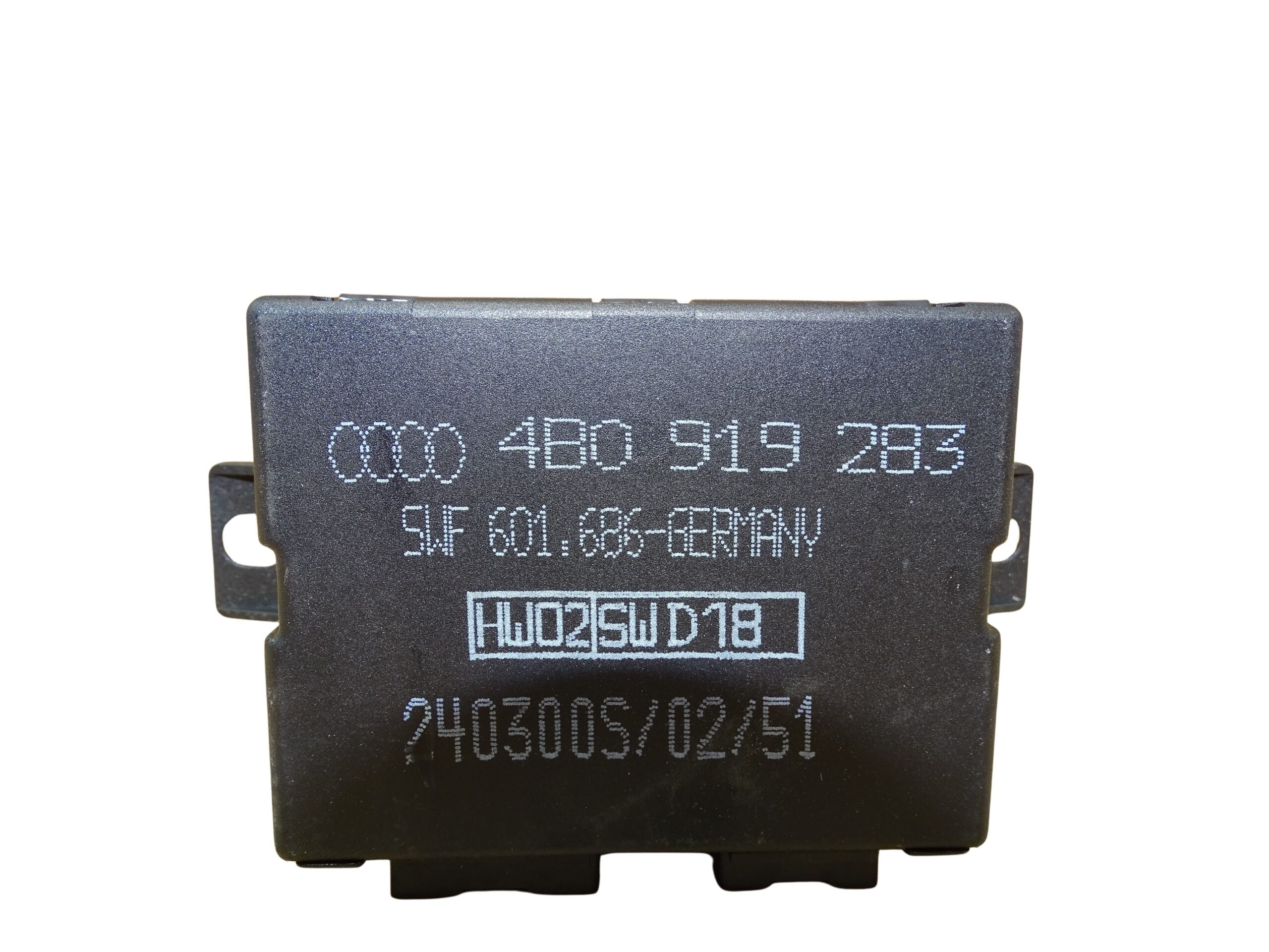 4B0919283 Audi A6 S6 C5 4B Steuergerät Einparkhilfe PDC- Park-Distance-Control Parktronic – Bild 2