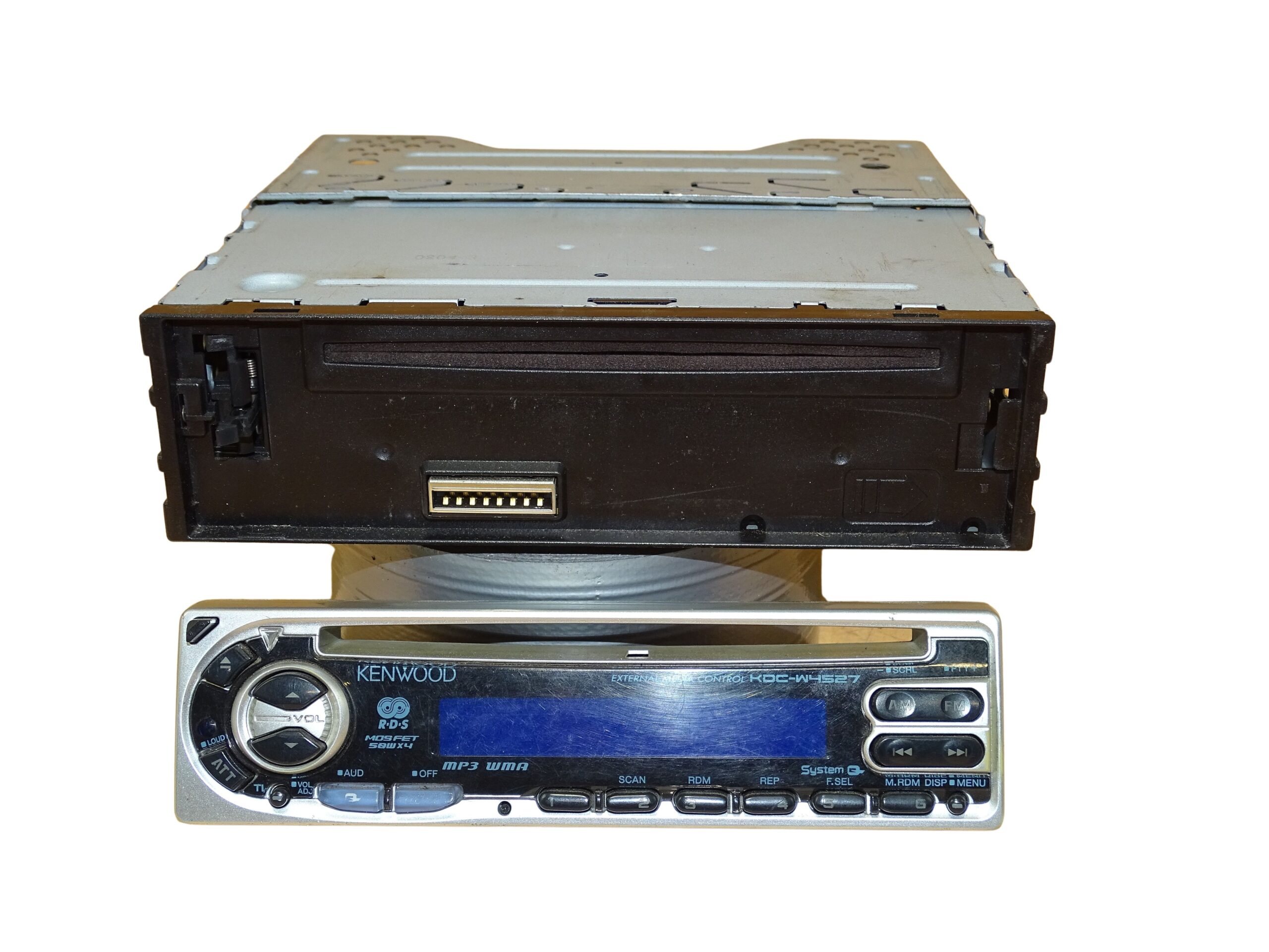 KE1057 S1200262 Kenwood KDC W4527 CD MP3 WMA Voll funktionsfähig CD-Autoradio 4 x 50 W abnehmbare Front – Bild 2