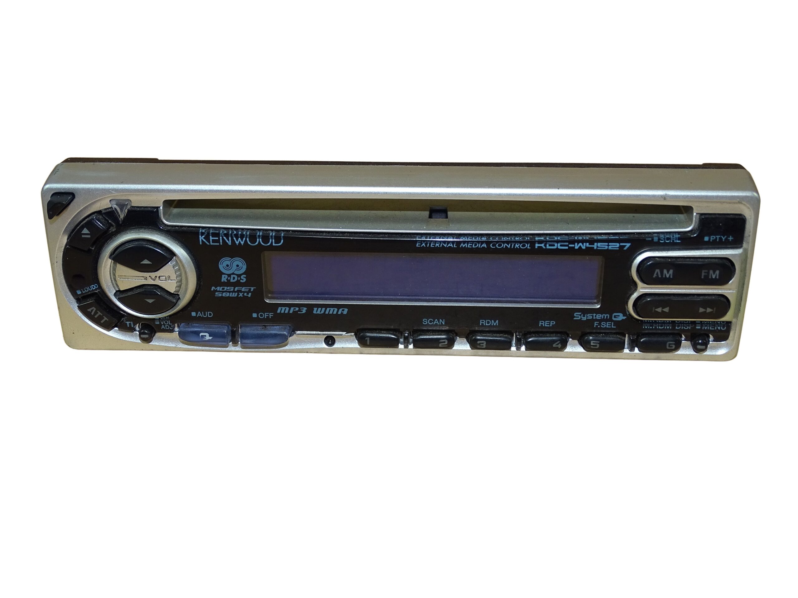KE1057 S1200262 Kenwood KDC W4527 CD MP3 WMA Voll funktionsfähig CD-Autoradio 4 x 50 W abnehmbare Front – Bild 5