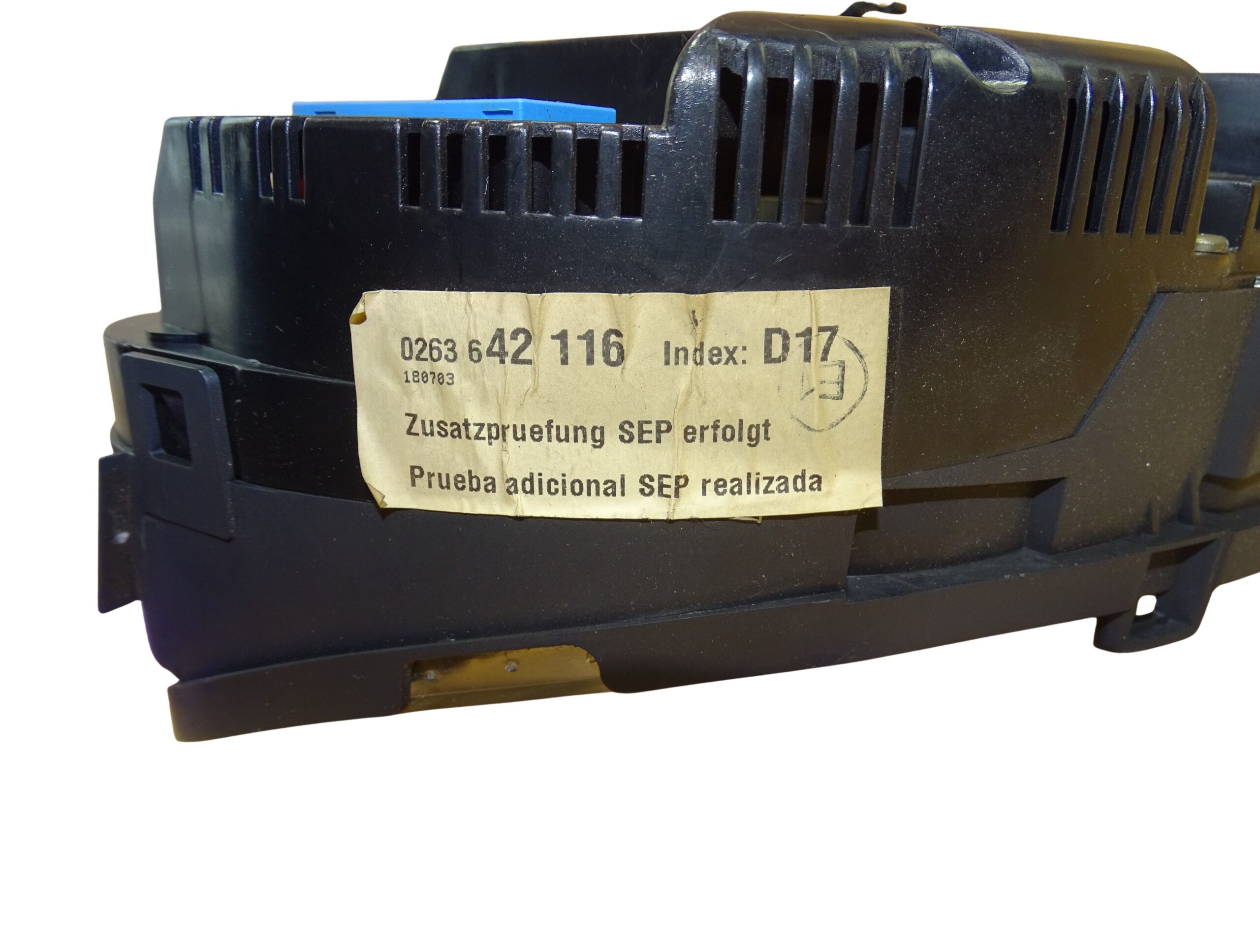 8H0920930D Audi A4 S4 B6 8H Cabrio 2.5l TDI Tacho Geschwindigkeitsanzeige Kombiinstrument Colour FIS Display – Bild 2