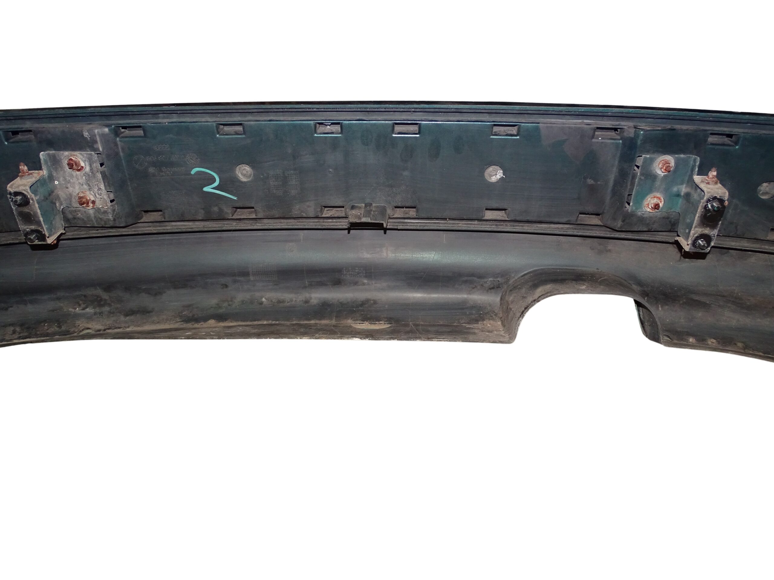 895807301A Audi 80 Cabrio Coupe Typ 89 Stoßstange Hinten Grün Kamei – Bild 15