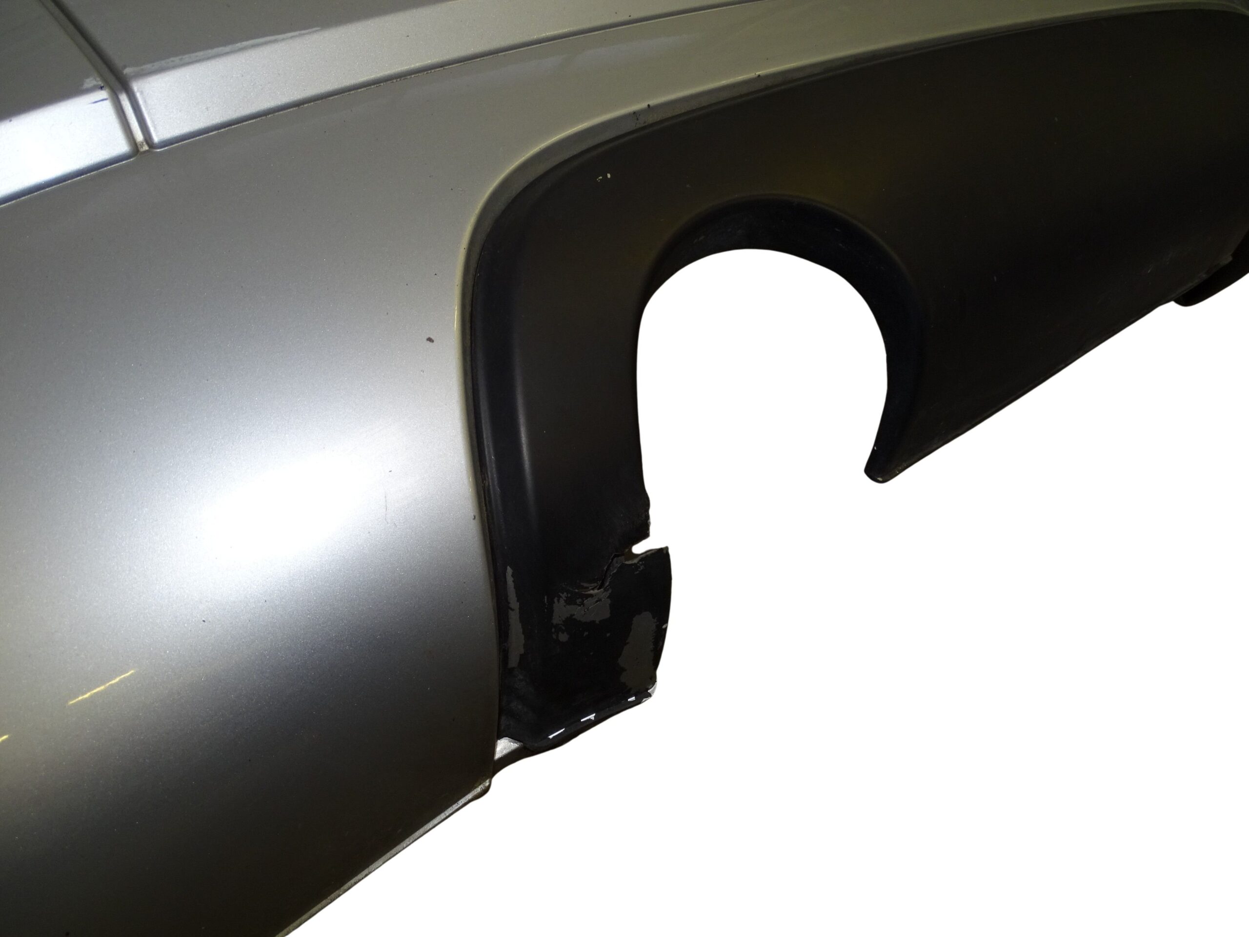 8N0807511A Audi TT Coupe 8N Stoßstange Stoßfänger Hinten Lichtsilber Metall (Farbcode:Y7W) – Bild 5