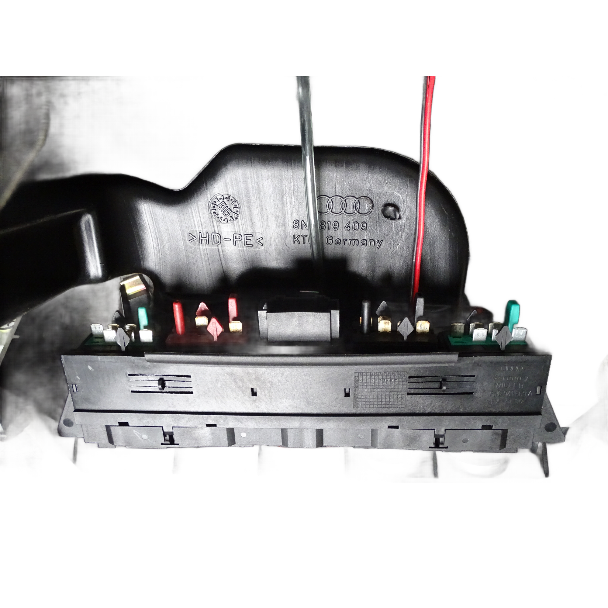 8N1857003A Audi TT 8N Coupe Roadster Armaturenbrett Schalttafel Linkslenker schwarz Airbag Beifahrerairbag – Bild 13