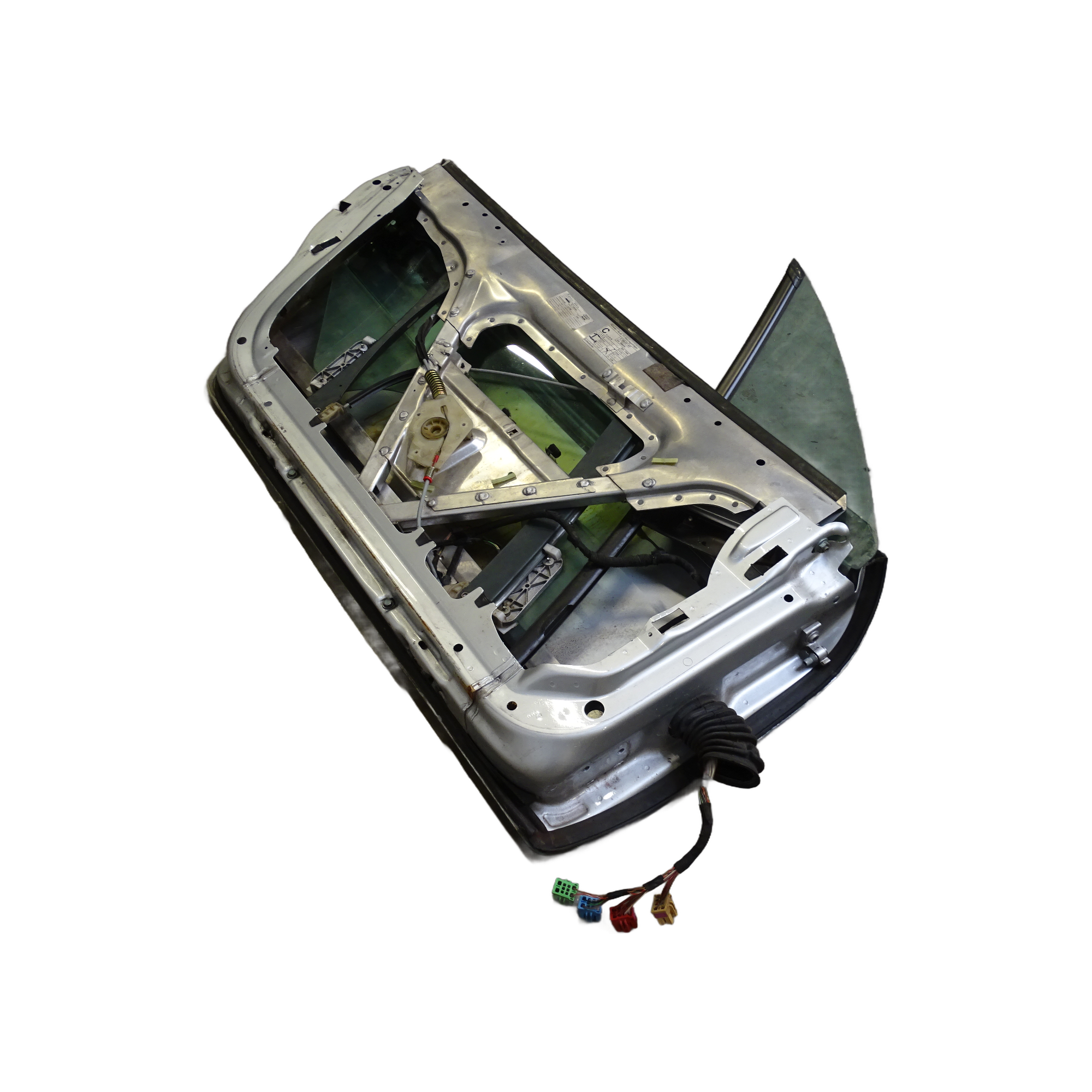 8N0831051C Audi TT Coupe Roadster Original Tür vorne links Fahrerseite Lichtsilber Metall (Farbcode:7YW) – Bild 9