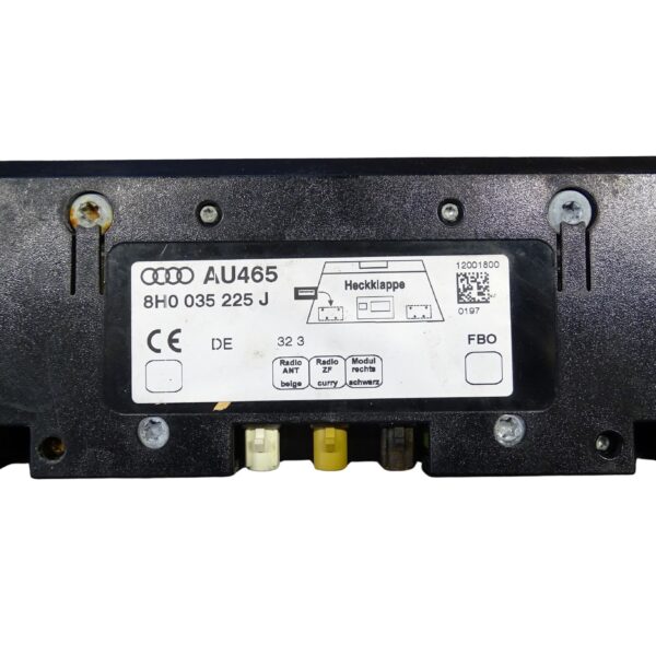 8H0035225J Audi A4 S4 B6 8E 8H Cabrio Antennenverstärker Signalverstärker hinten links