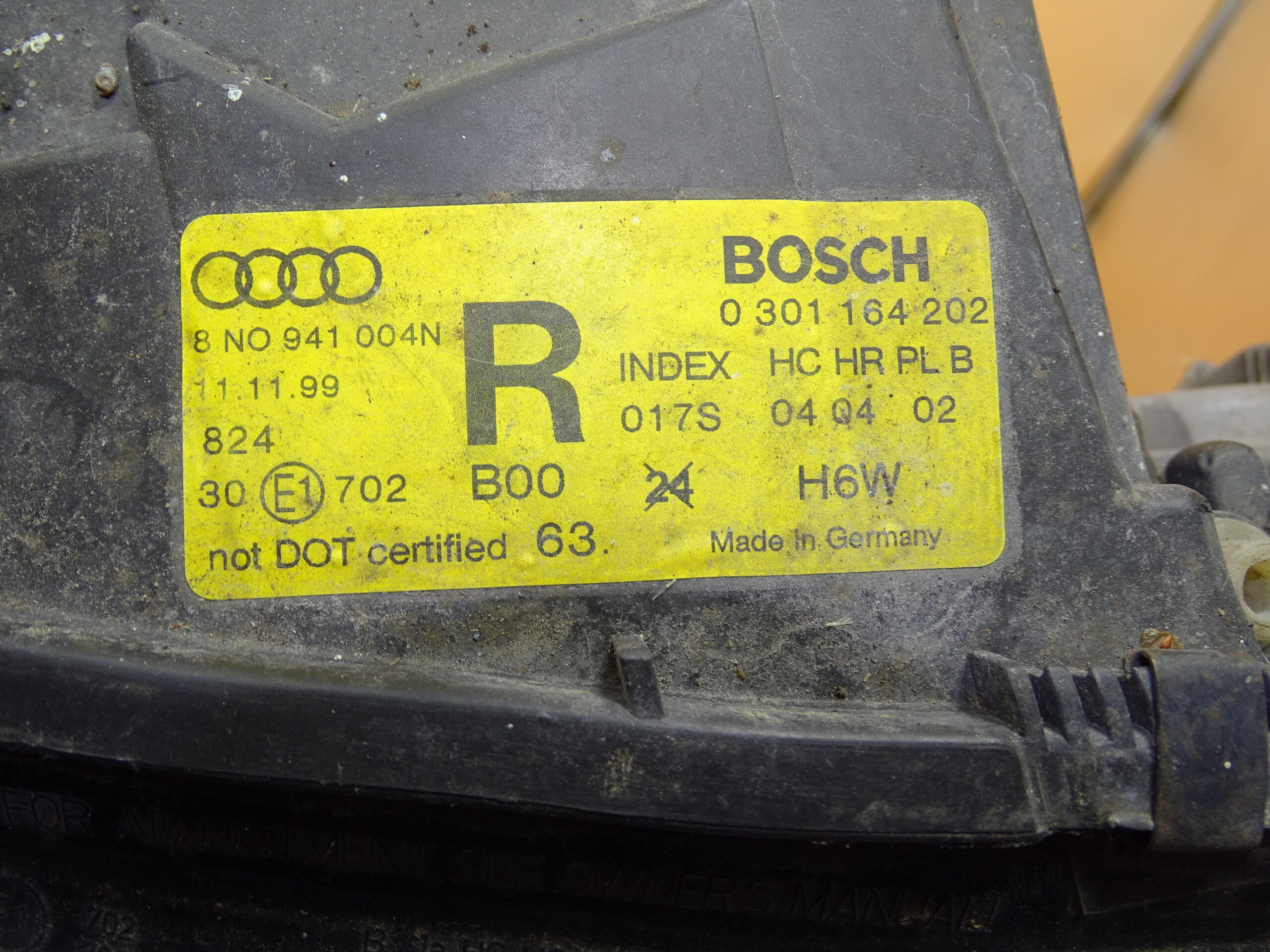 8N0941004N Original Audi TT Coupe Roadster 8N Xenon Scheinwerfer Hauptscheinwerfer Vorne Rechts – Bild 8