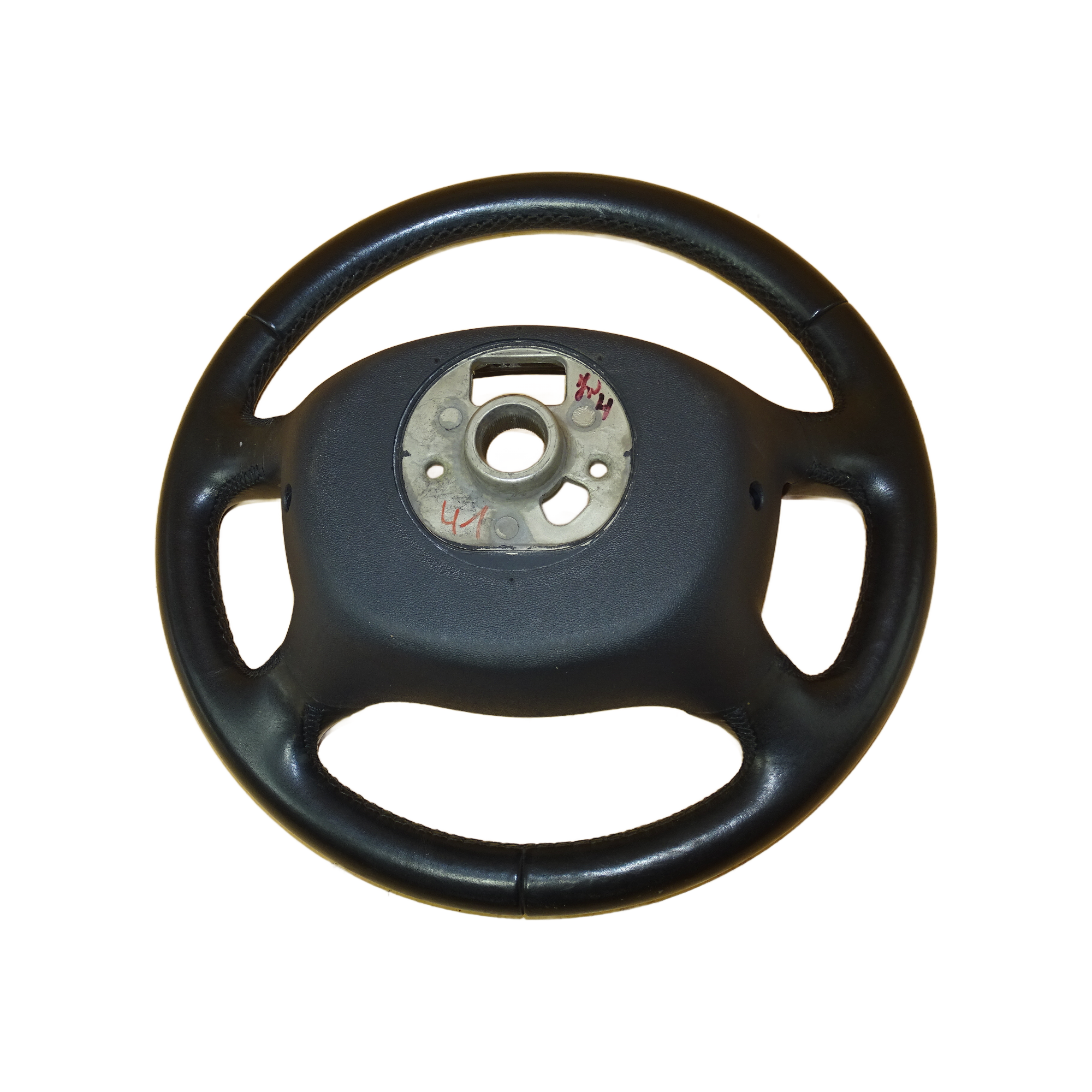8E0419091BS+8P0880201BQ Audi A4 S4 8E Cabrio 8H B6 A6 4F 4-Speichen Multifunktionslenkrad Lederlenkrad Lenkrad Airbag – Bild 8