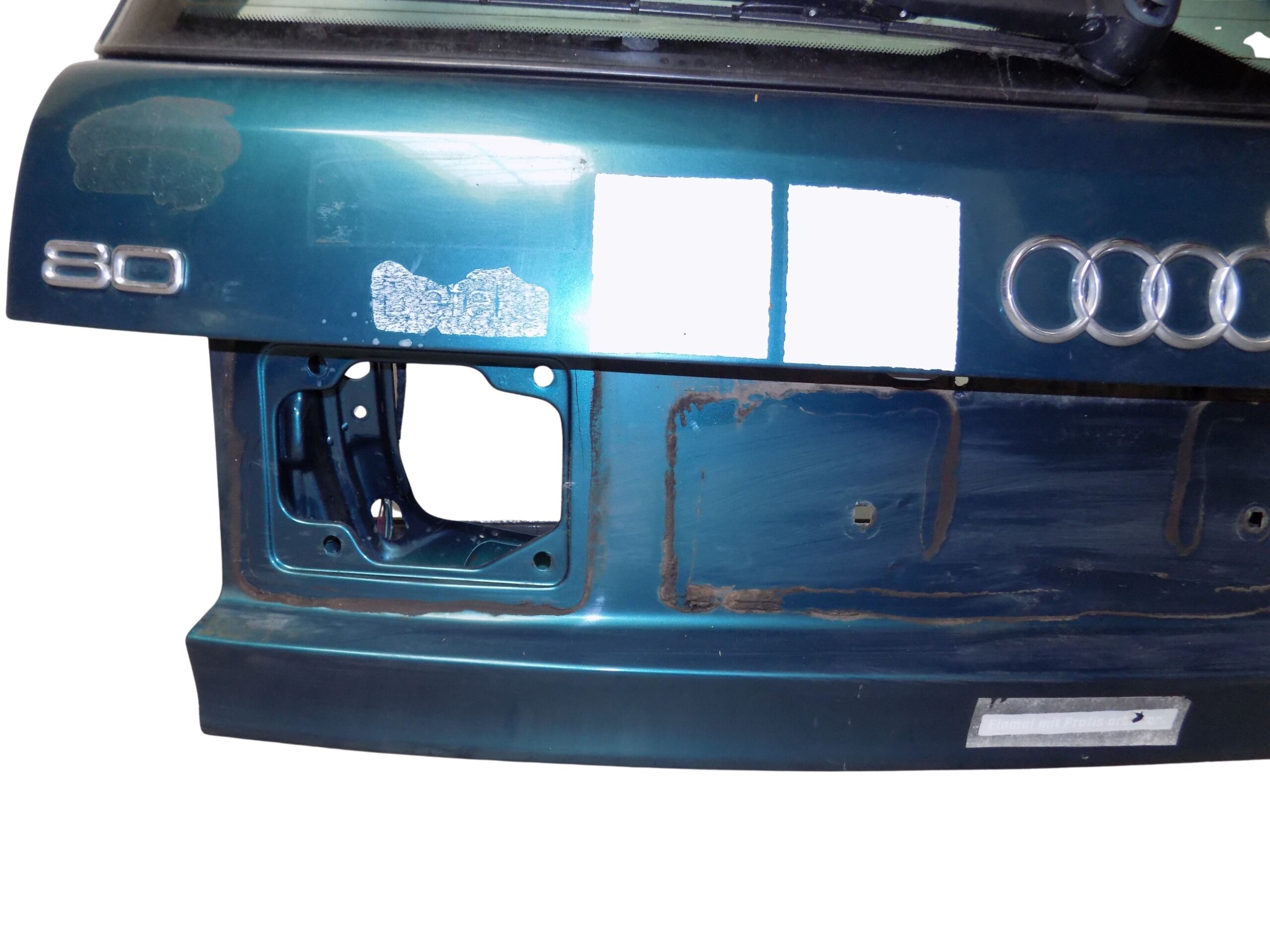 8A9827023A Audi 80 B4 S2 RS2 Avant Heckklappe Kofferraumklappe Kofferraumdeckel + Scheibe Grünton – Bild 8