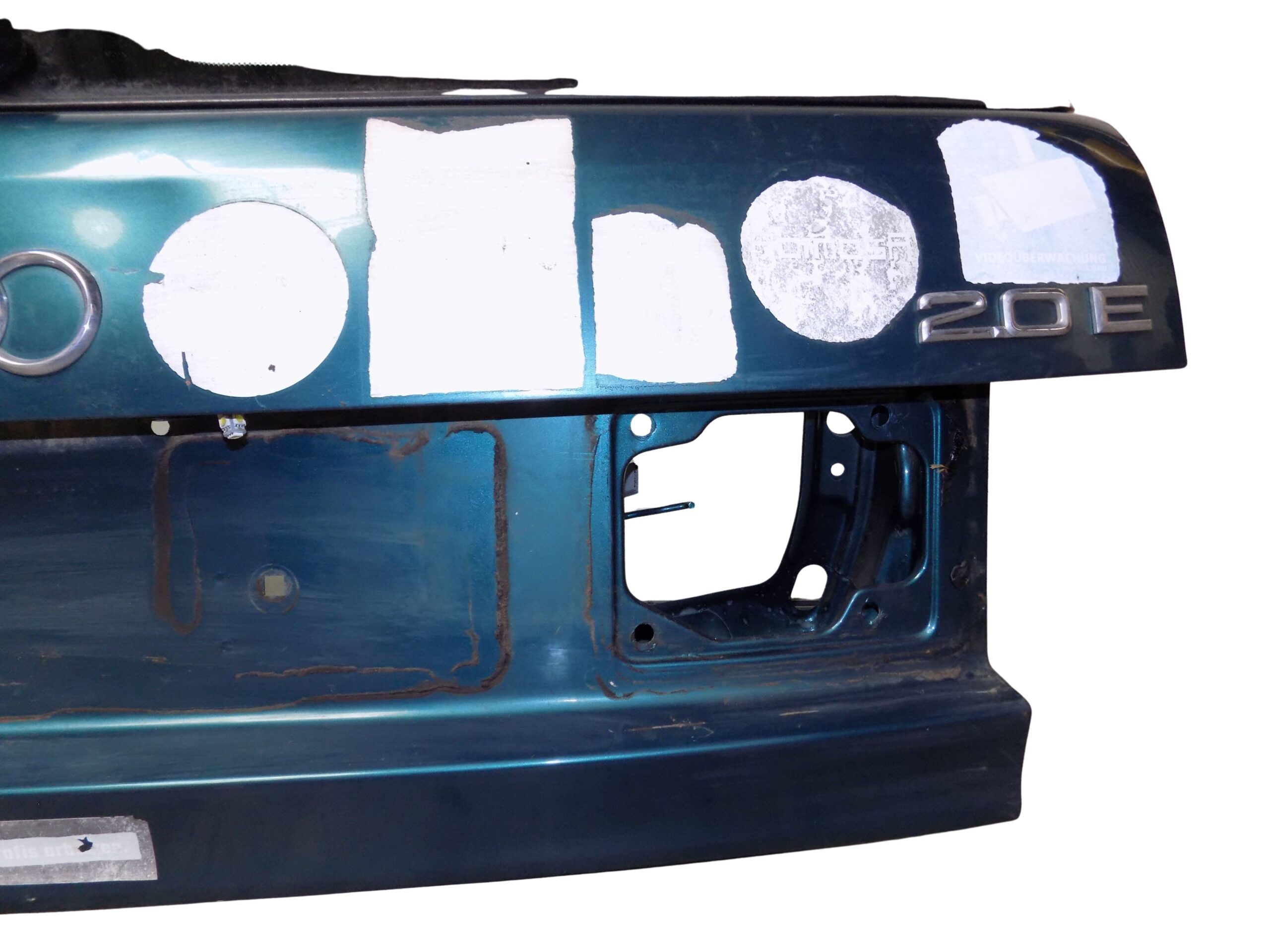 8A9827023A Audi 80 B4 S2 RS2 Avant Heckklappe Kofferraumklappe Kofferraumdeckel + Scheibe Grünton – Bild 9