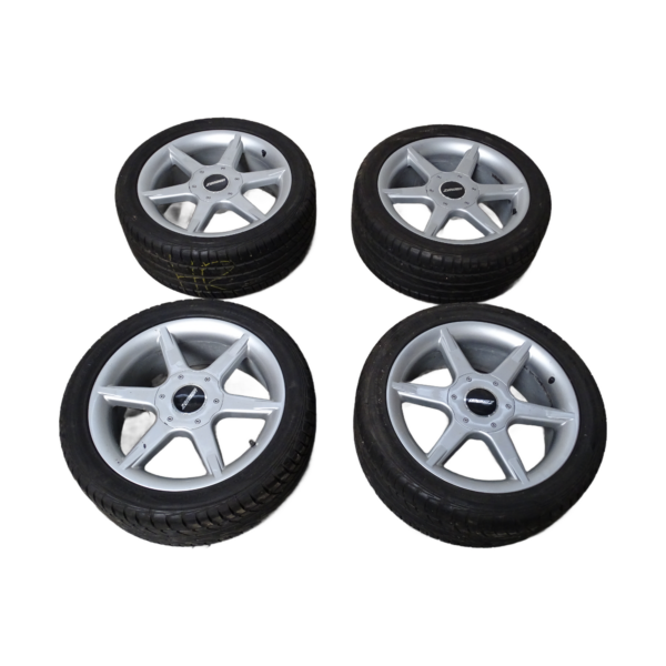 017574C Zender Alufelgensatz 5 Speichen Monza 7,5x17 Zoll ET 35 Lochkreis 4x108