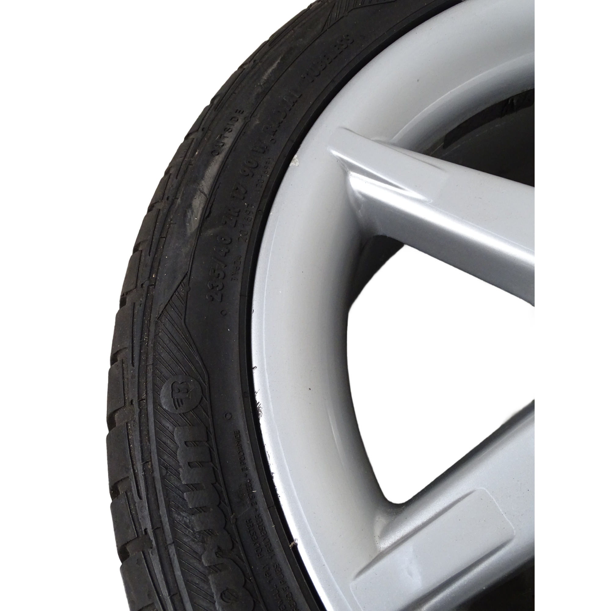 017574C Zender Alufelgensatz 5 Speichen Monza 7,5x17 Zoll ET 35 Lochkreis 4x108 – Bild 4