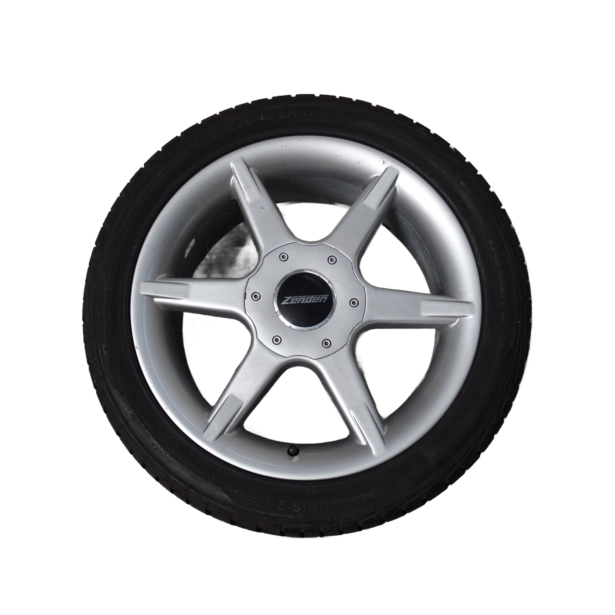 017574C Zender Alufelgensatz 5 Speichen Monza 7,5x17 Zoll ET 35 Lochkreis 4x108 – Bild 8
