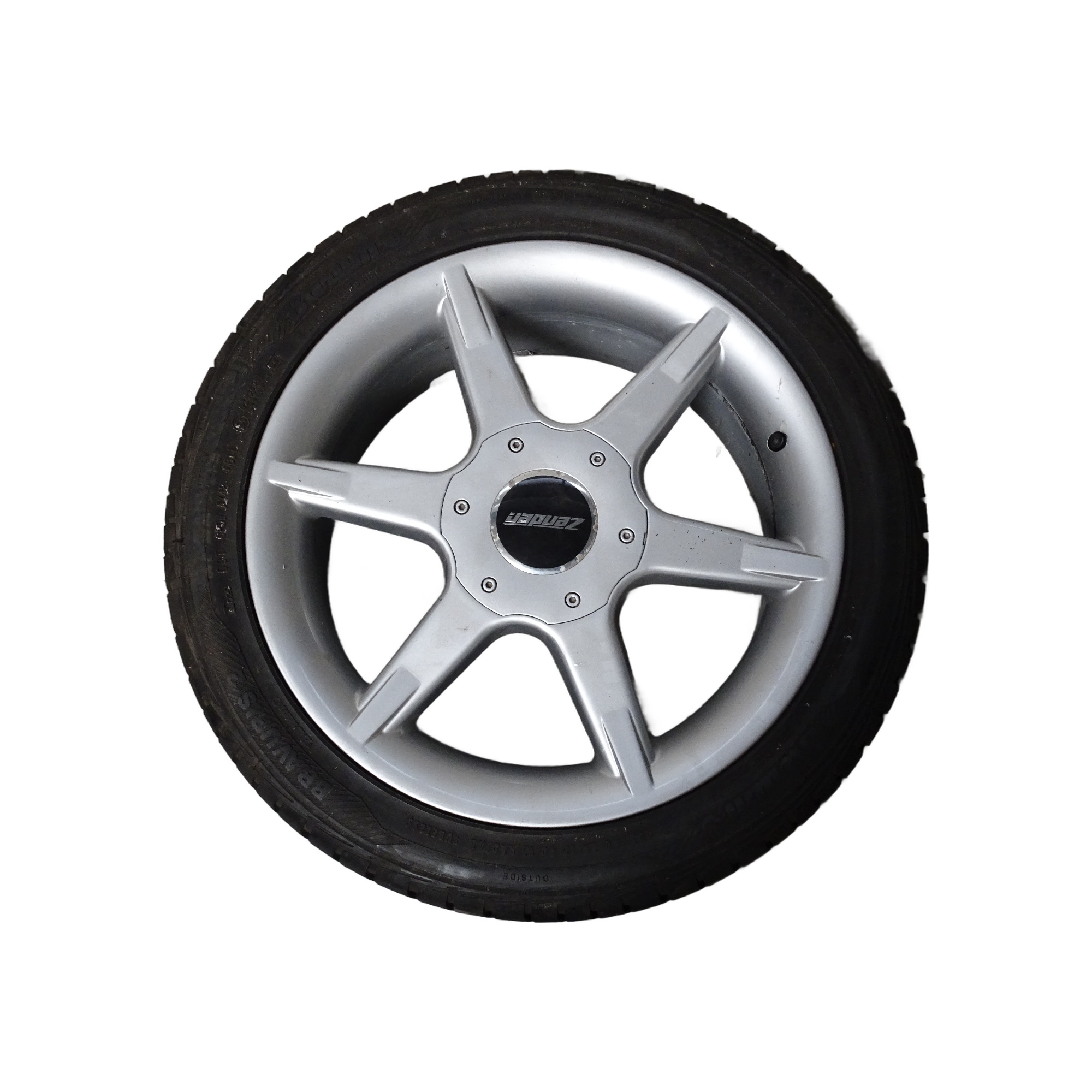 017574C Zender Alufelgensatz 5 Speichen Monza 7,5x17 Zoll ET 35 Lochkreis 4x108 – Bild 11