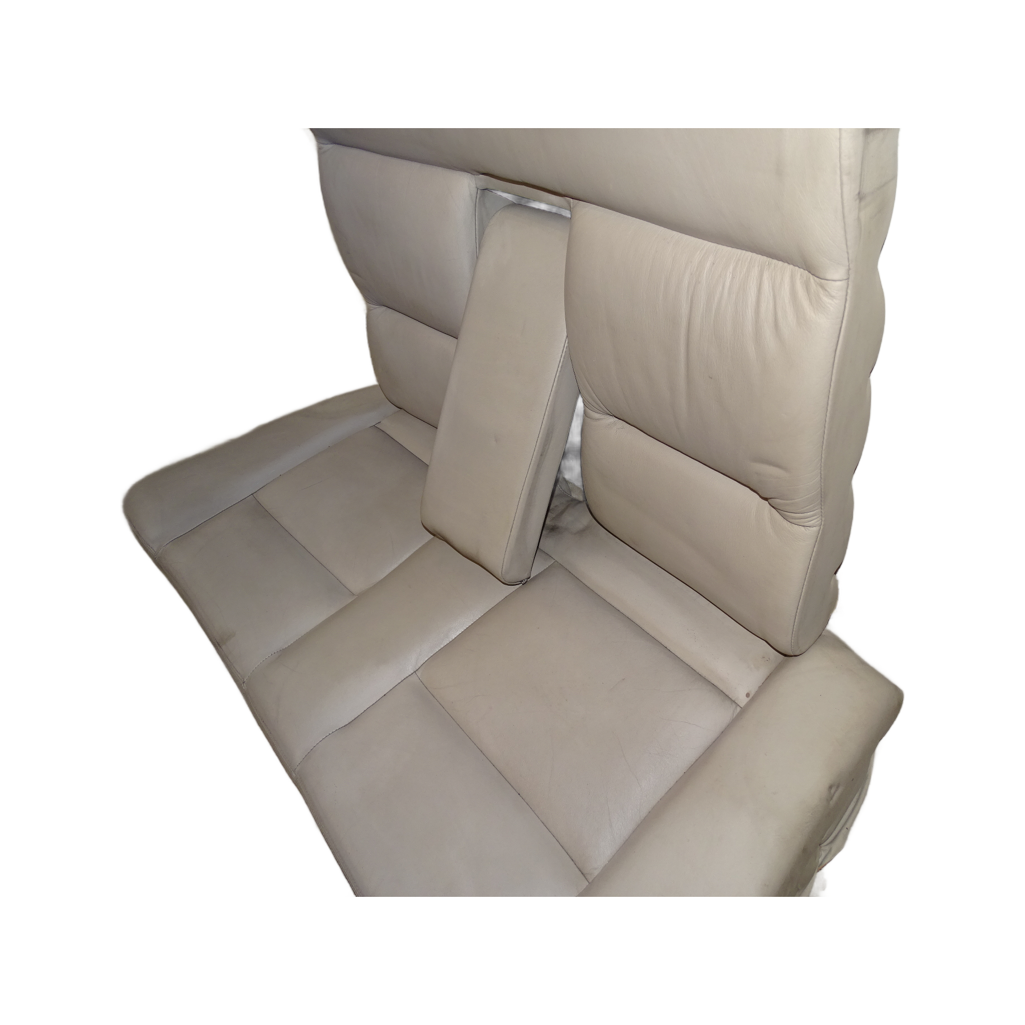 Audi 80 Cabrio Innenausstattung Komplette Leder-Innenausstattung Beige mit Wurzelholzoptik Sitze Türverkleidungen Polster Ledereinsätze – Bild 17