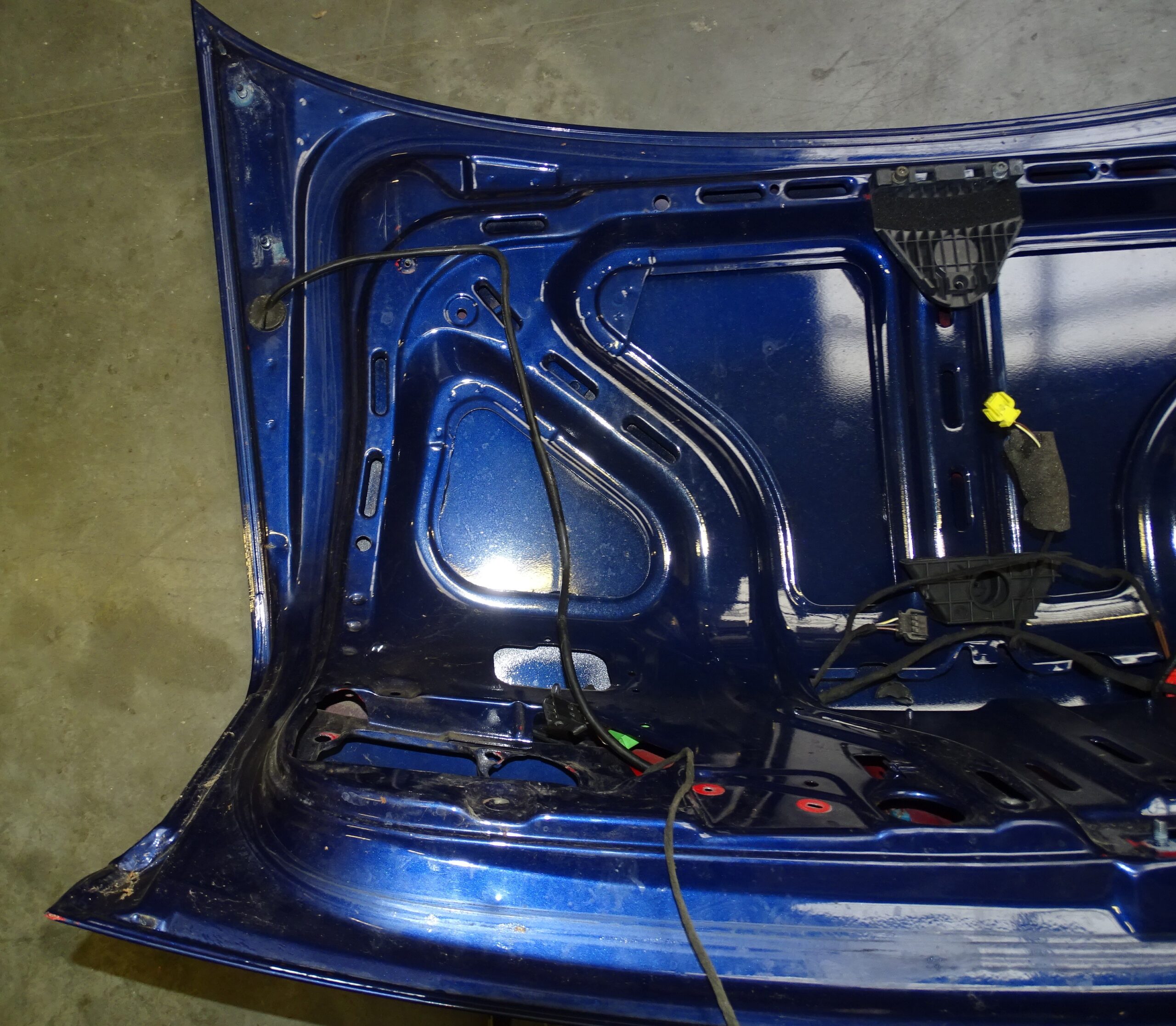 8G0827023G Audi 80 Typ 89 Cabrio Kofferraumdeckel Heckklappe + 3. Bremsleuchte Blau – Bild 12