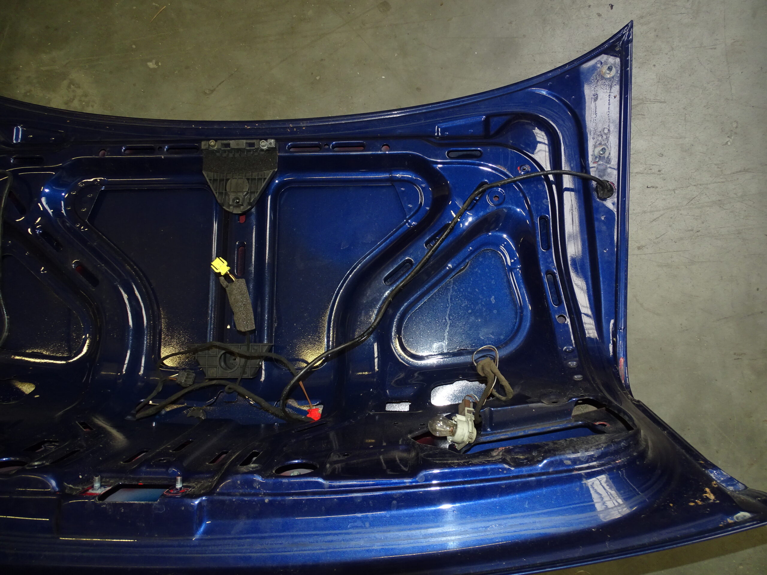 8G0827023G Audi 80 Typ 89 Cabrio Kofferraumdeckel Heckklappe + 3. Bremsleuchte Blau – Bild 13