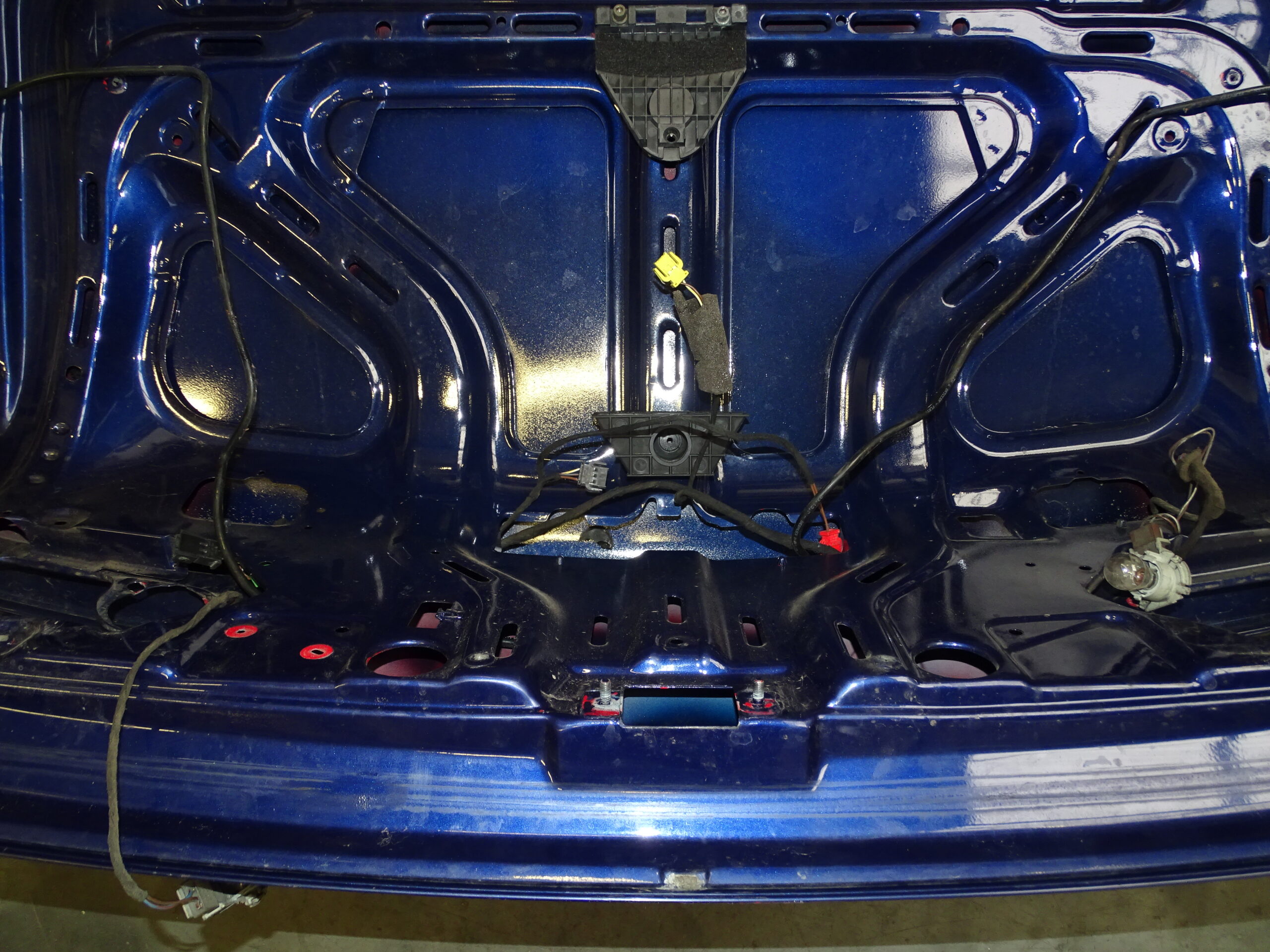 8G0827023G Audi 80 Typ 89 Cabrio Kofferraumdeckel Heckklappe + 3. Bremsleuchte Blau – Bild 11