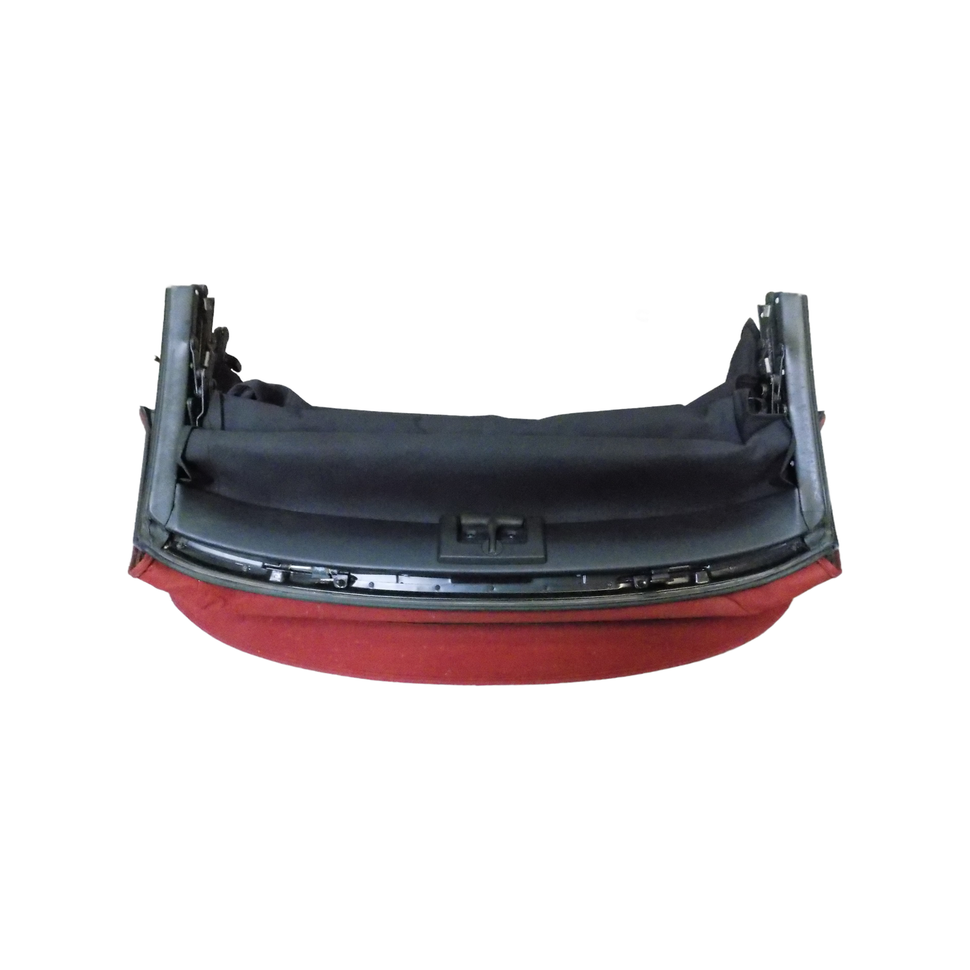 8G0871011 Audi 80 Cabrio Typ 89 Hydraulik Stoffverdeck Verdeck Dunkelrot/Bordeauxrot mit Gestänge und Innenhimmel – Bild 19