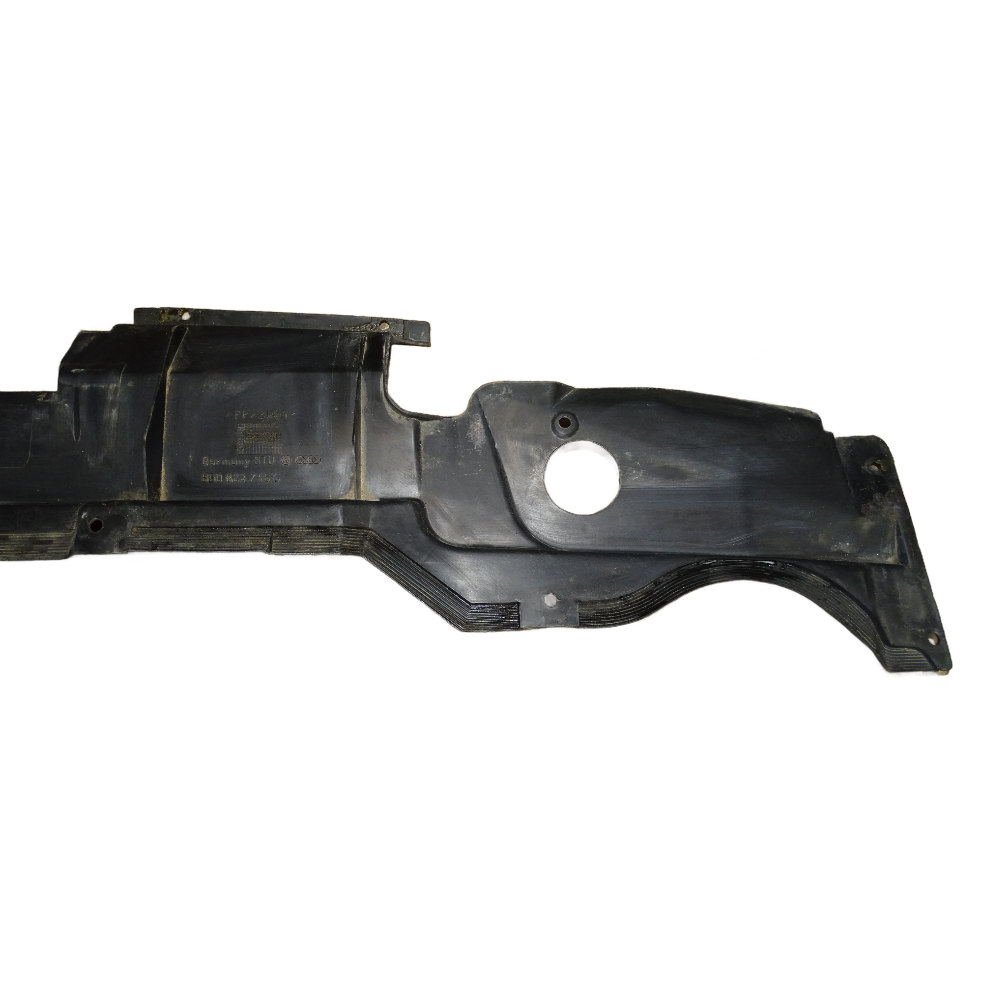 8G0823745C Audi 80 Coupé Cabrio Verkleidung Abdeckung Motorhaube Schließteil Motorraum Abtropffläche Haube unten – Bild 9