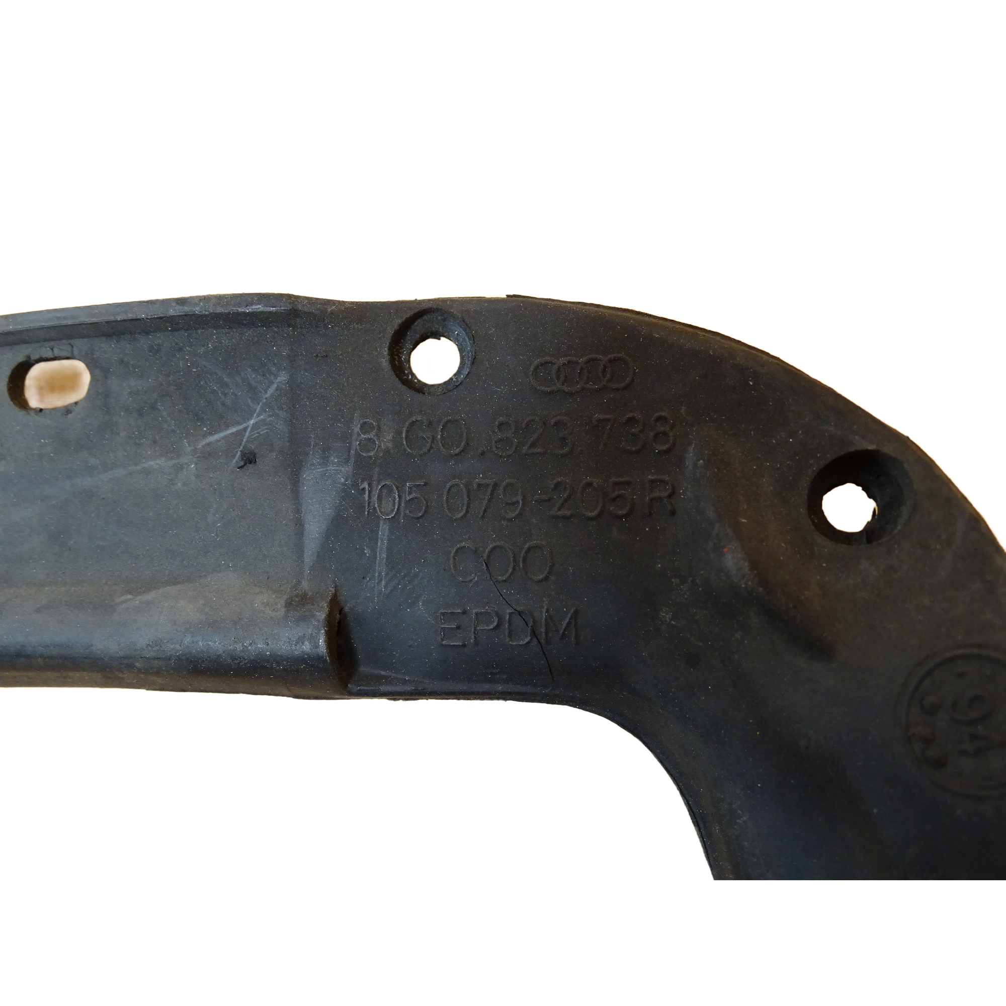8G0823738 Audi 80 Cabrio Coupe Typ 89 Dichtungsstück Untere Verkleidung Scheinwerfer Vorne rechts – Bild 3