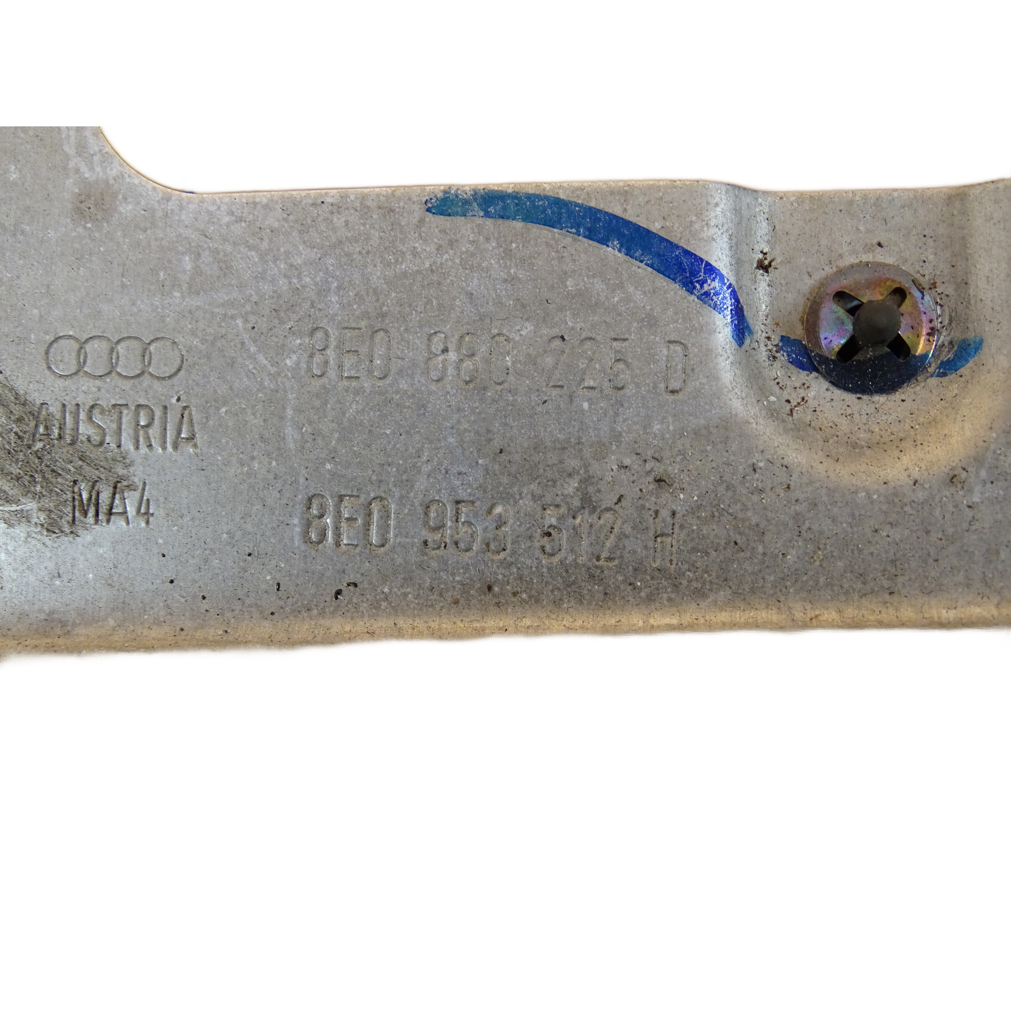 8E0953512H Audi A4 B6 B7 Lenksäulenverkleidung Verkleidung Lenksäule Lenkrad Untere Teil – Bild 7