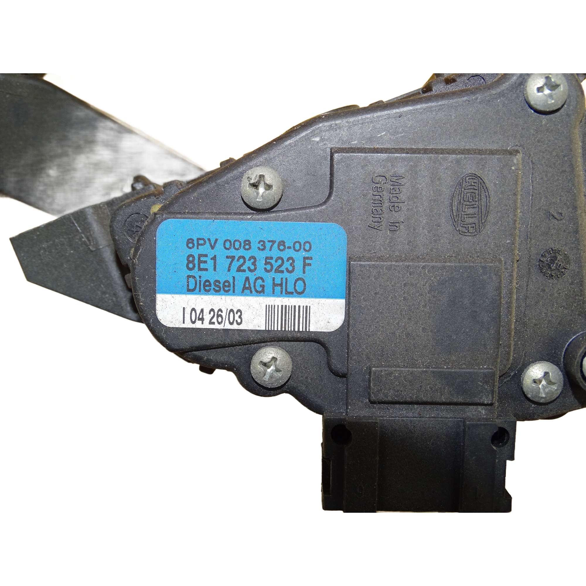 8E1723523F Original Audi A4 S4 B7 8E 8H Gaspedal Fahrpedal Pedal Gaswertgeber Pedaleinheit – Bild 6