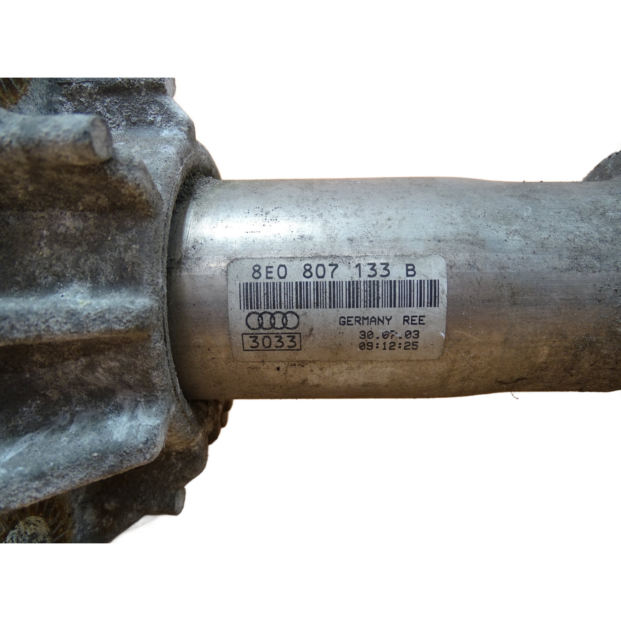 8E0807133B Audi A4 S4 8E B6 Cabrio 8H Stoßstangenhalter Pralldämpfer vorne links – Bild 2