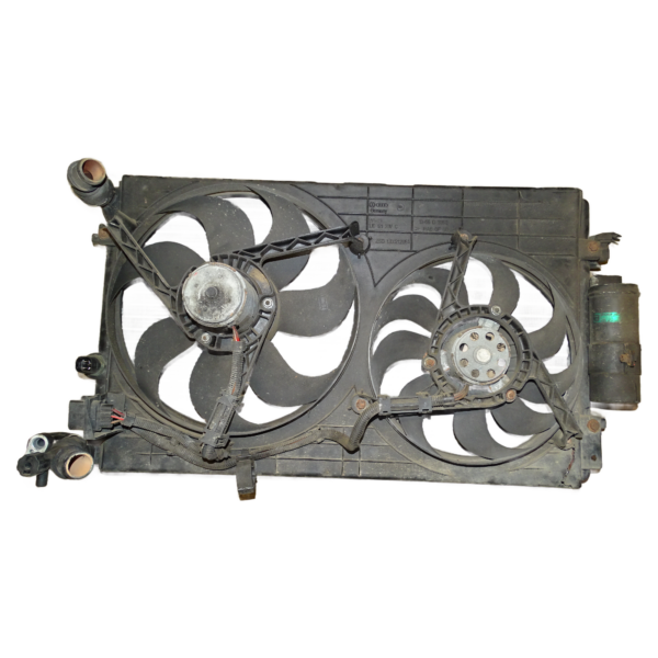 1J0121207C+1J0820411B Audi A3 TT Coupe Cabrio VW Golf 4 Seat Toledo Elektrolüfter Doppellüfter Lüfter Gebläse Motor und Kühlerpaket