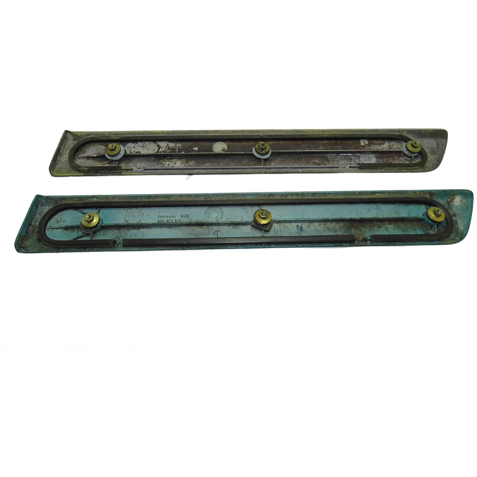 895853510 Audi Coupe Typ 89 S2 mittige Zierleiste Seitenteil Seitenwand Beplankung Rechts B-Ware (mehrere Farben) – Bild 7