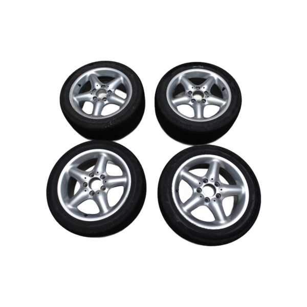 B66470504 Mercedes Benz SLK A-Klasse Alufelgensatz 5- Speichen 7,0 J X 15 Zoll ET37 Lochkreis 5x112