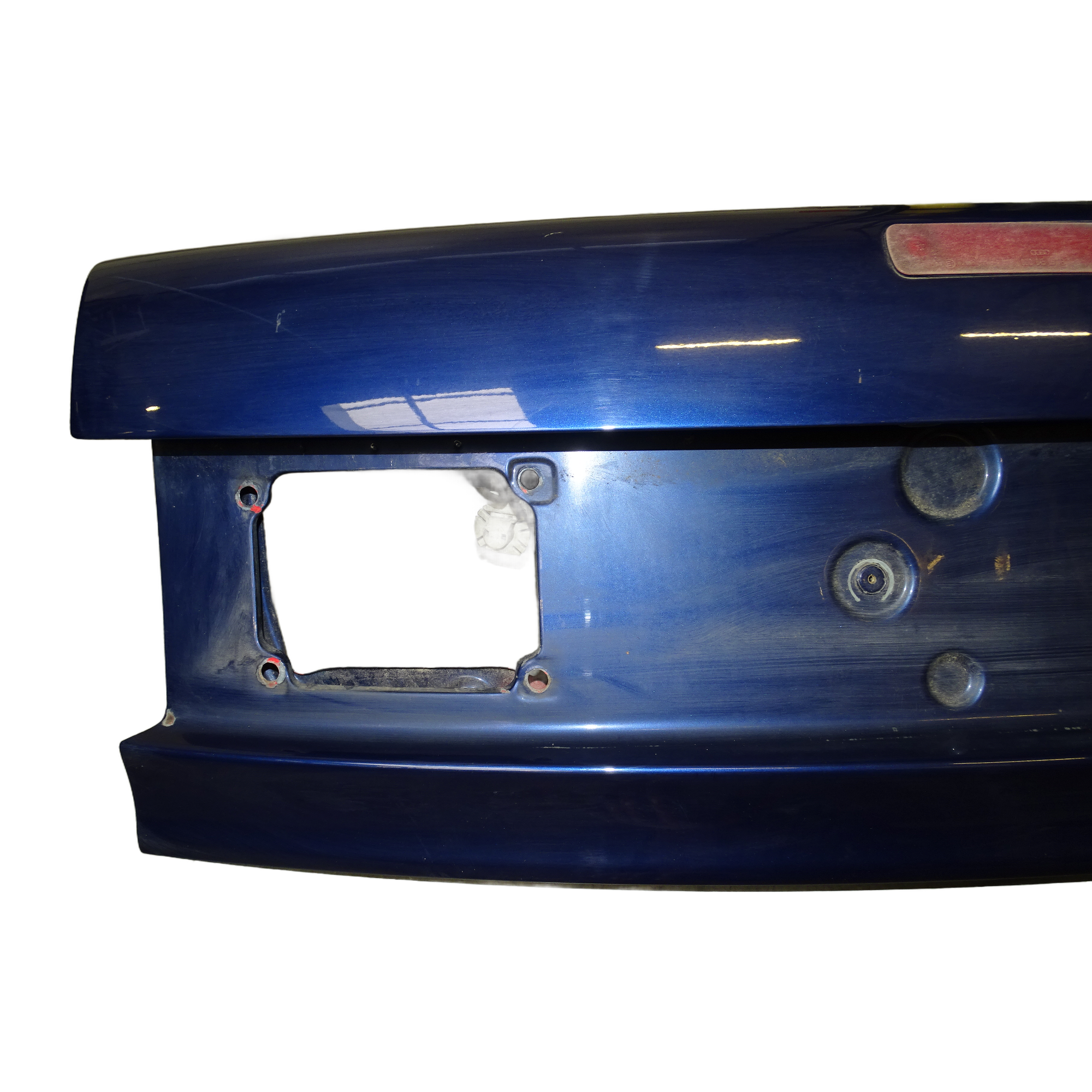 8G0827023G Audi 80 Typ 89 Cabrio Kofferraumdeckel Heckklappe + 3. Bremsleuchte Blau – Bild 4