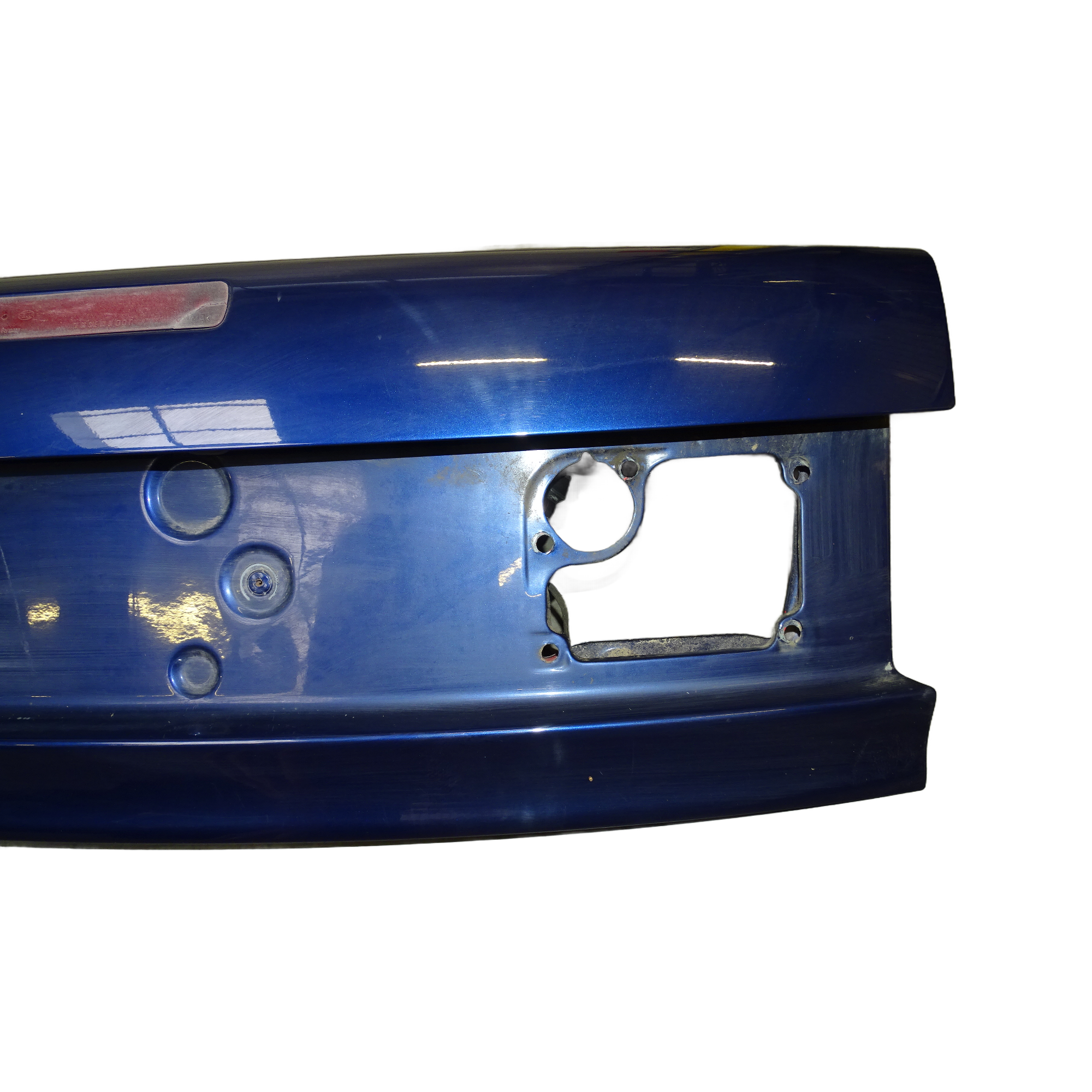 8G0827023G Audi 80 Typ 89 Cabrio Kofferraumdeckel Heckklappe + 3. Bremsleuchte Blau – Bild 5