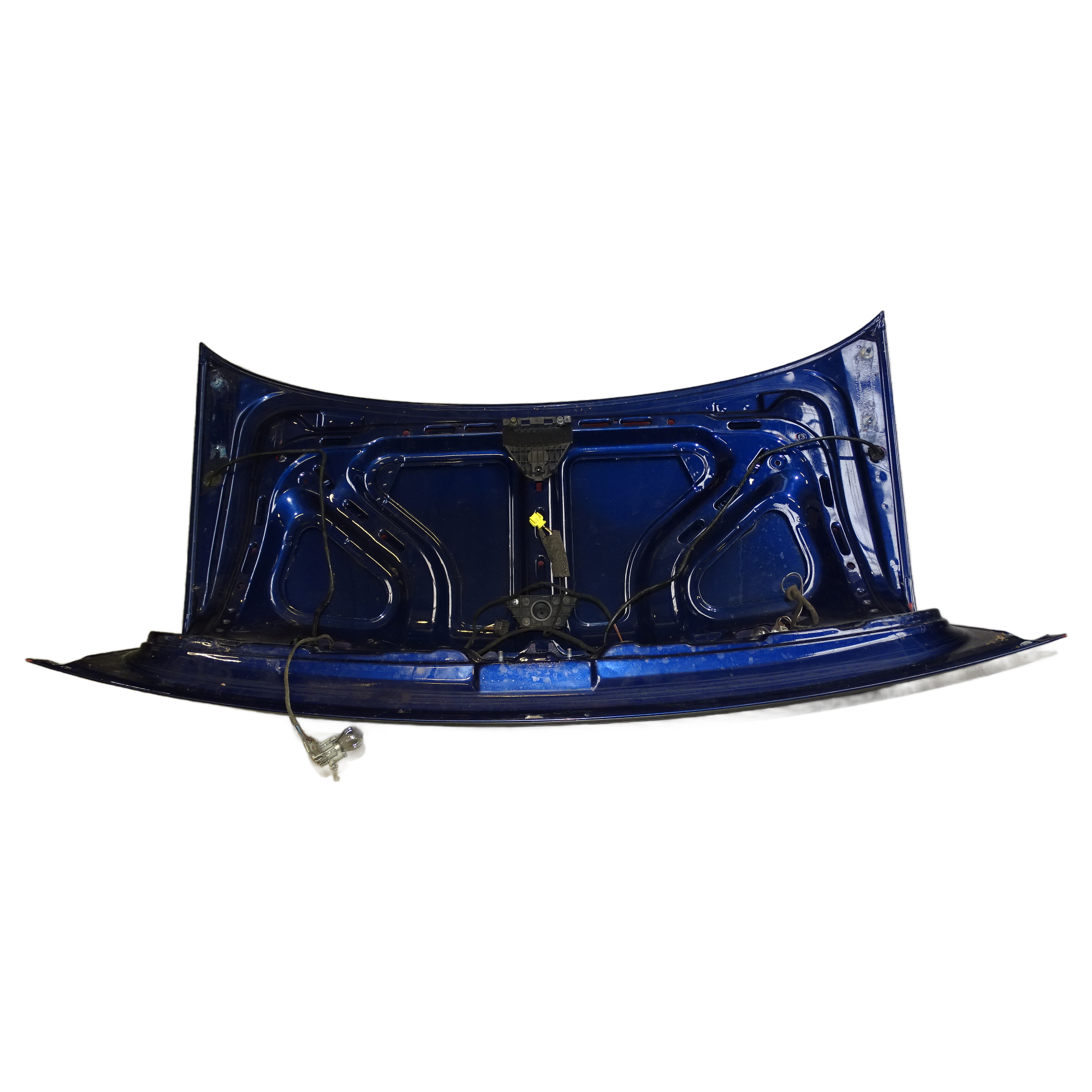 8G0827023G Audi 80 Typ 89 Cabrio Kofferraumdeckel Heckklappe + 3. Bremsleuchte Blau – Bild 8