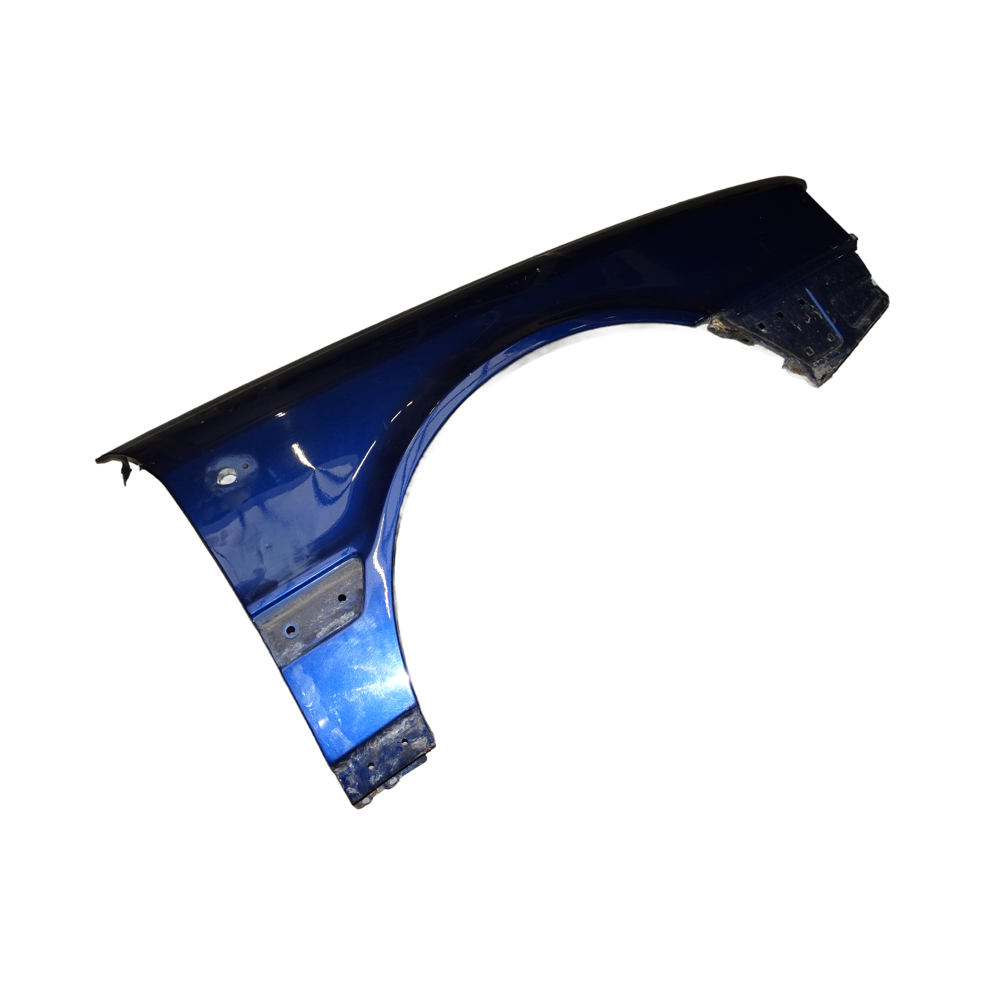 895821106D Audi 80 Cabrio Coupe Typ 89 Kotflügel vorne rechts Blau – Bild 2