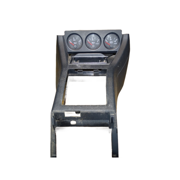 8A1863243D Audi 80 90 B3 B4 Cabrio Coupe Typ 89 Mittelkonsole Schwarz mit Zusatzinstrumente