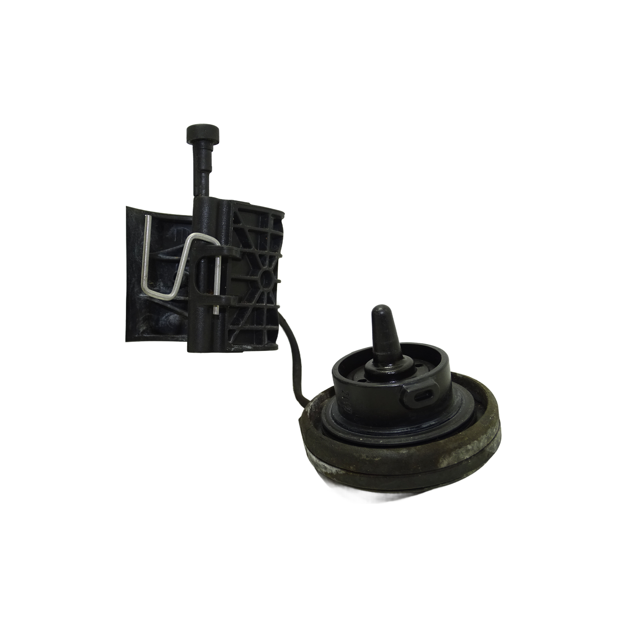 8E0010183 Original Audi A4 S4 8E Tankdeckel Benzin Tankklappe Weiß – Bild 4