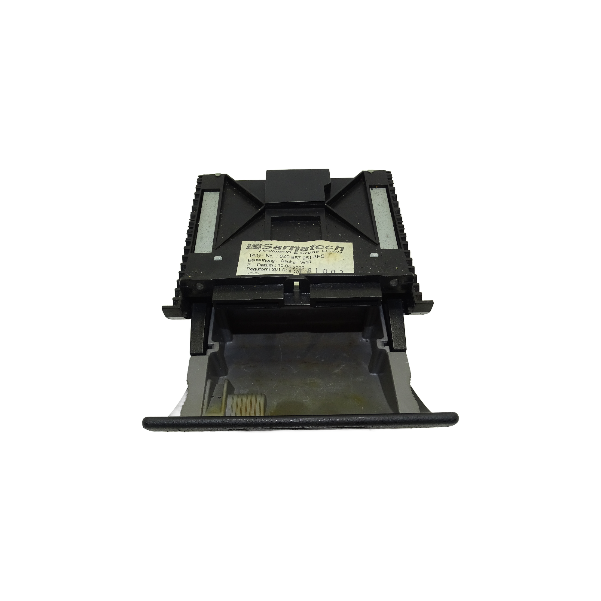 8Z0857951 Audi A2 8Z Aschenbecher mit Gehäuse und Licht Schwarz