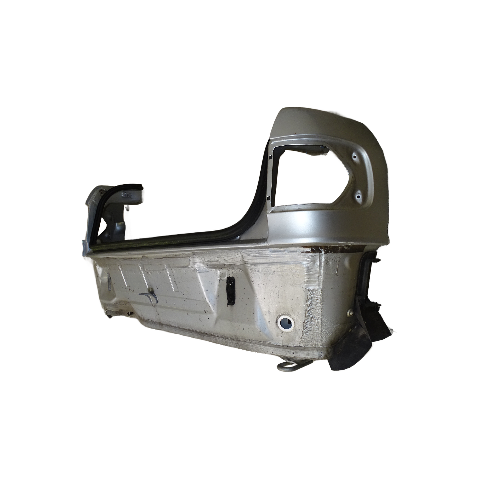 8G0813301D Audi 80 Cabrio Typ 89 Abschlussblech Reparaturblech Stehendes Ersatzrad Silber – Bild 3