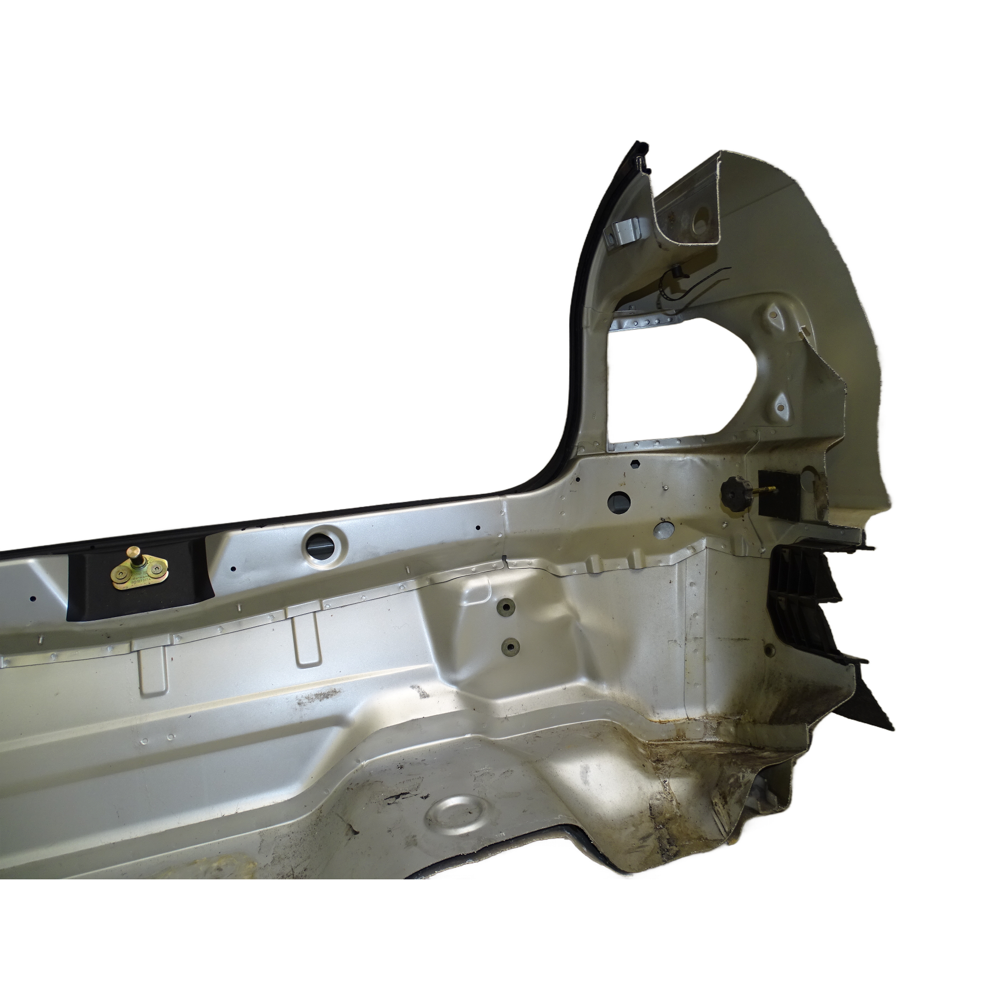 8G0813301D Audi 80 Cabrio Typ 89 Abschlussblech Reparaturblech Stehendes Ersatzrad Silber – Bild 7