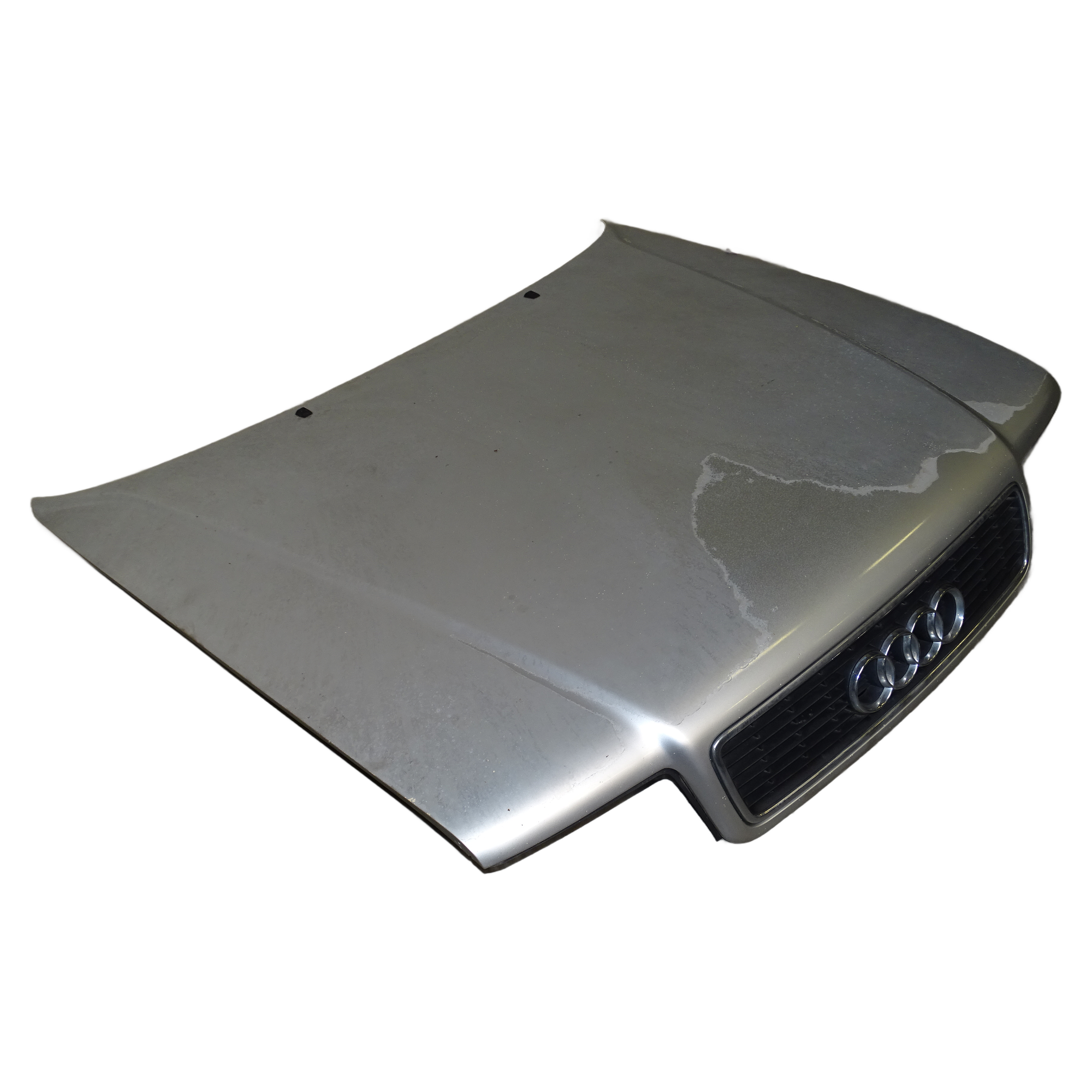 8G0823029C Audi 80 B4 Cabrio Coupe Motorhaube Frontklappe Silber – Bild 2