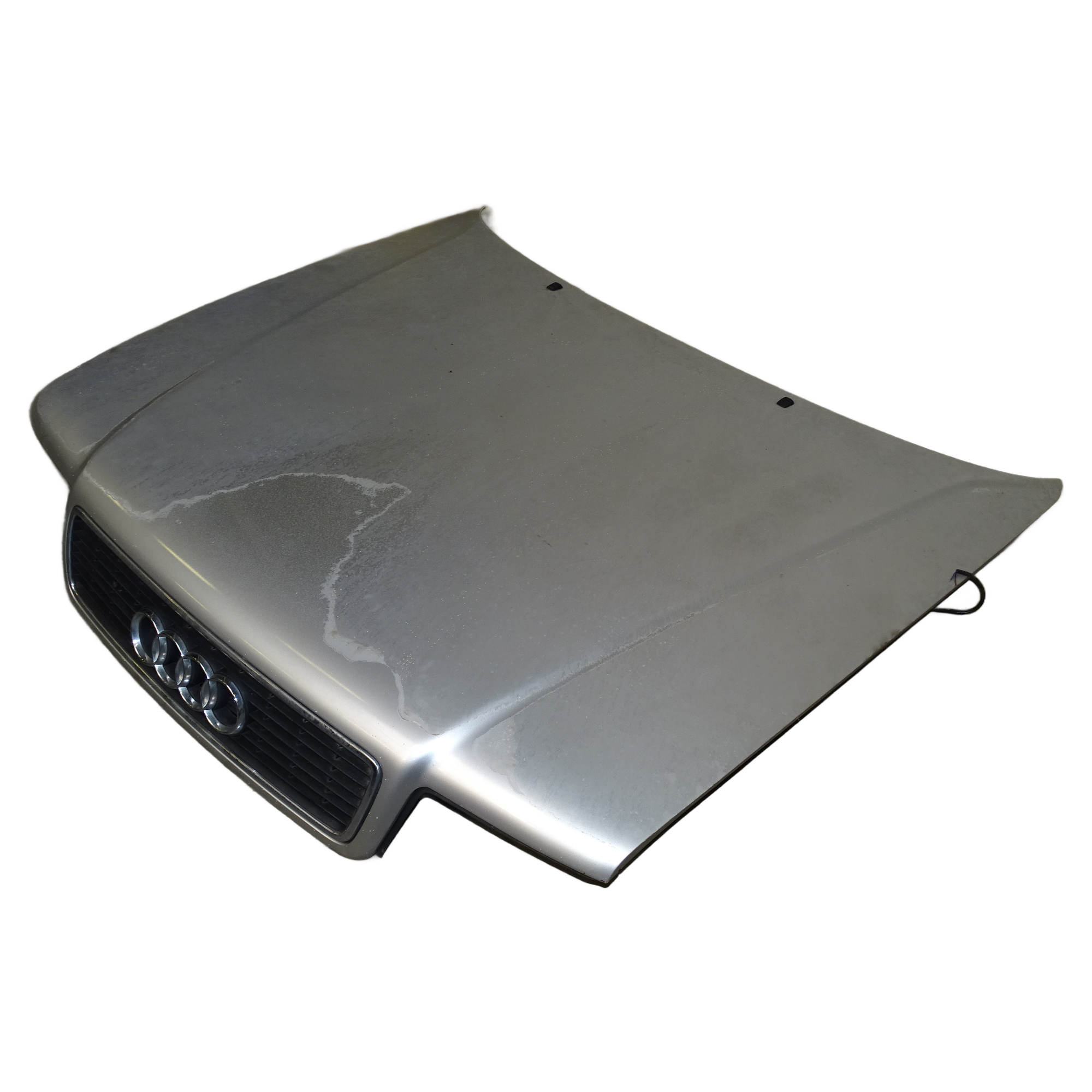 8G0823029C Audi 80 B4 Cabrio Coupe Motorhaube Frontklappe Silber – Bild 4