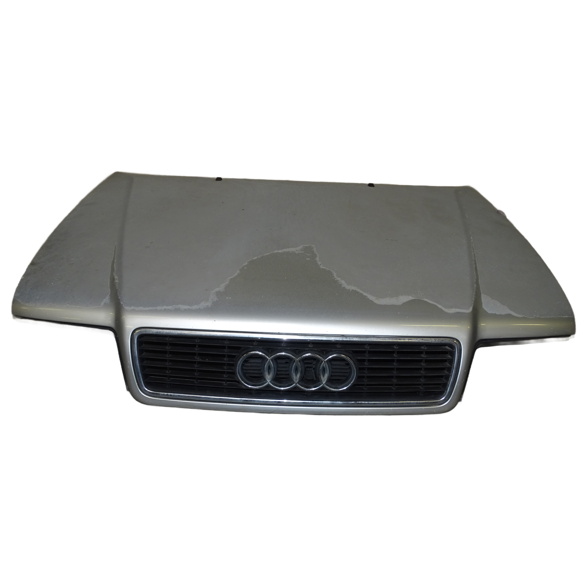 8G0823029C Audi 80 B4 Cabrio Coupe Motorhaube Frontklappe Silber – Bild 3