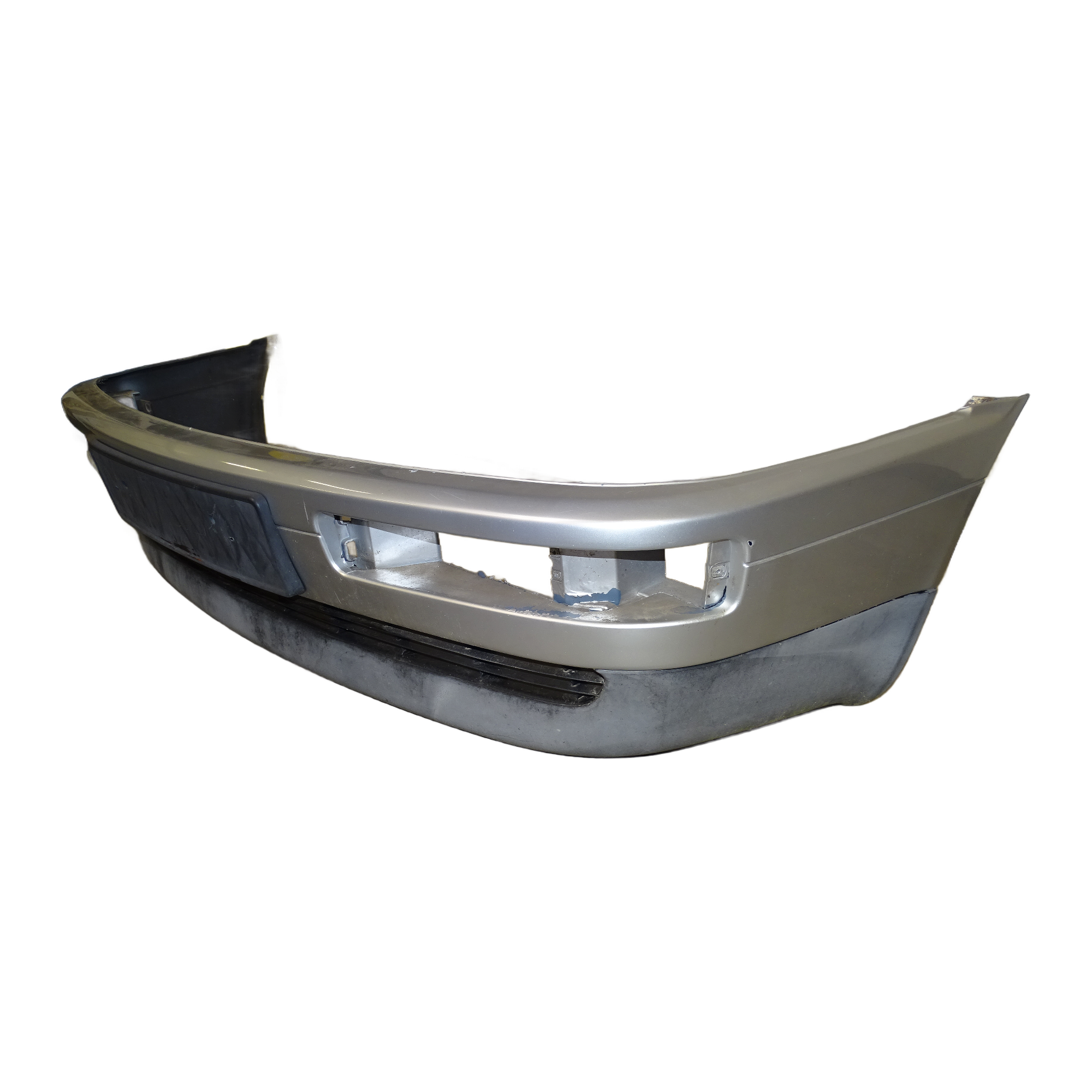 895807101B Audi 80 Cabrio Coupe Typ 89 Stoßstange vorne Silber – Bild 3