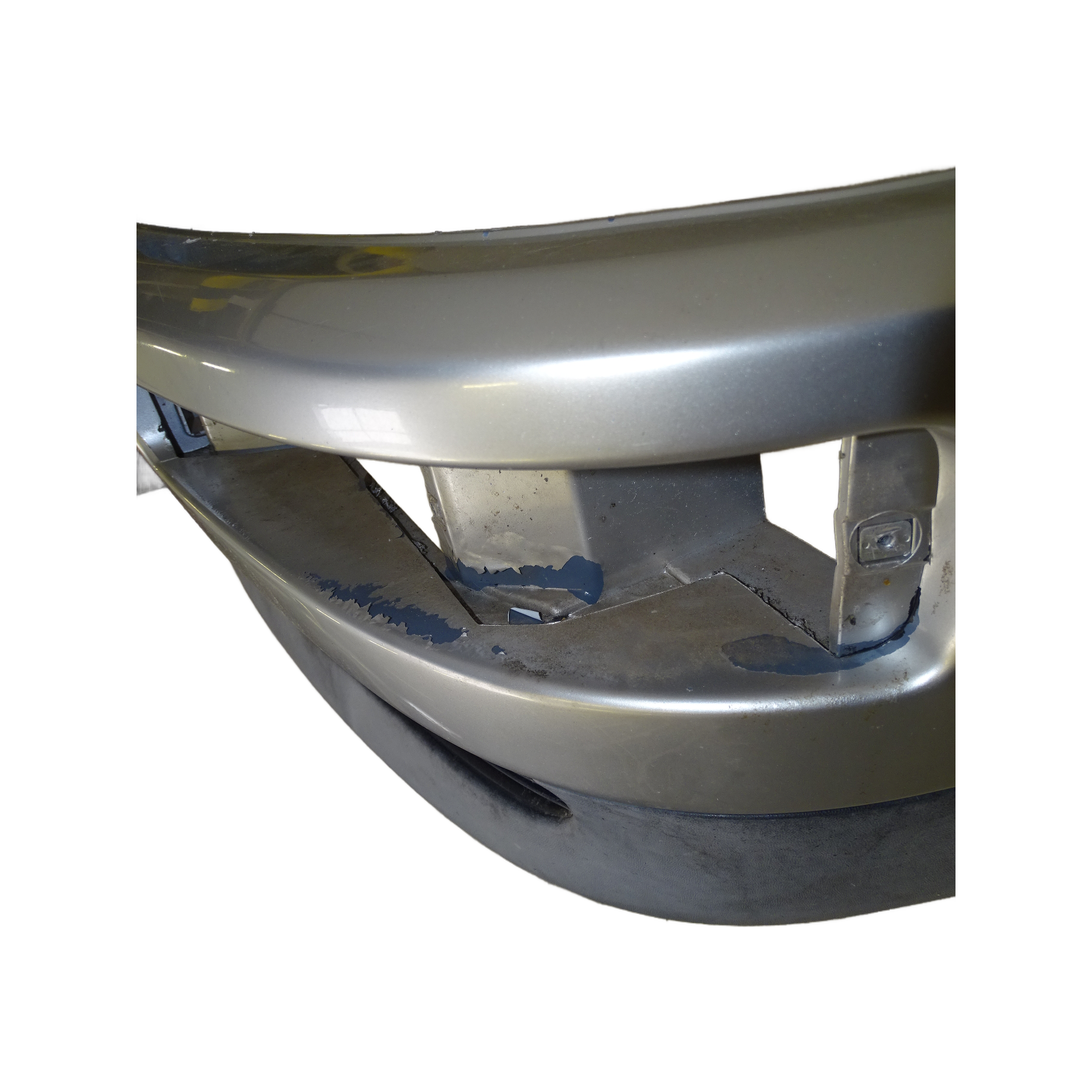 895807101B Audi 80 Cabrio Coupe Typ 89 Stoßstange vorne Silber – Bild 10