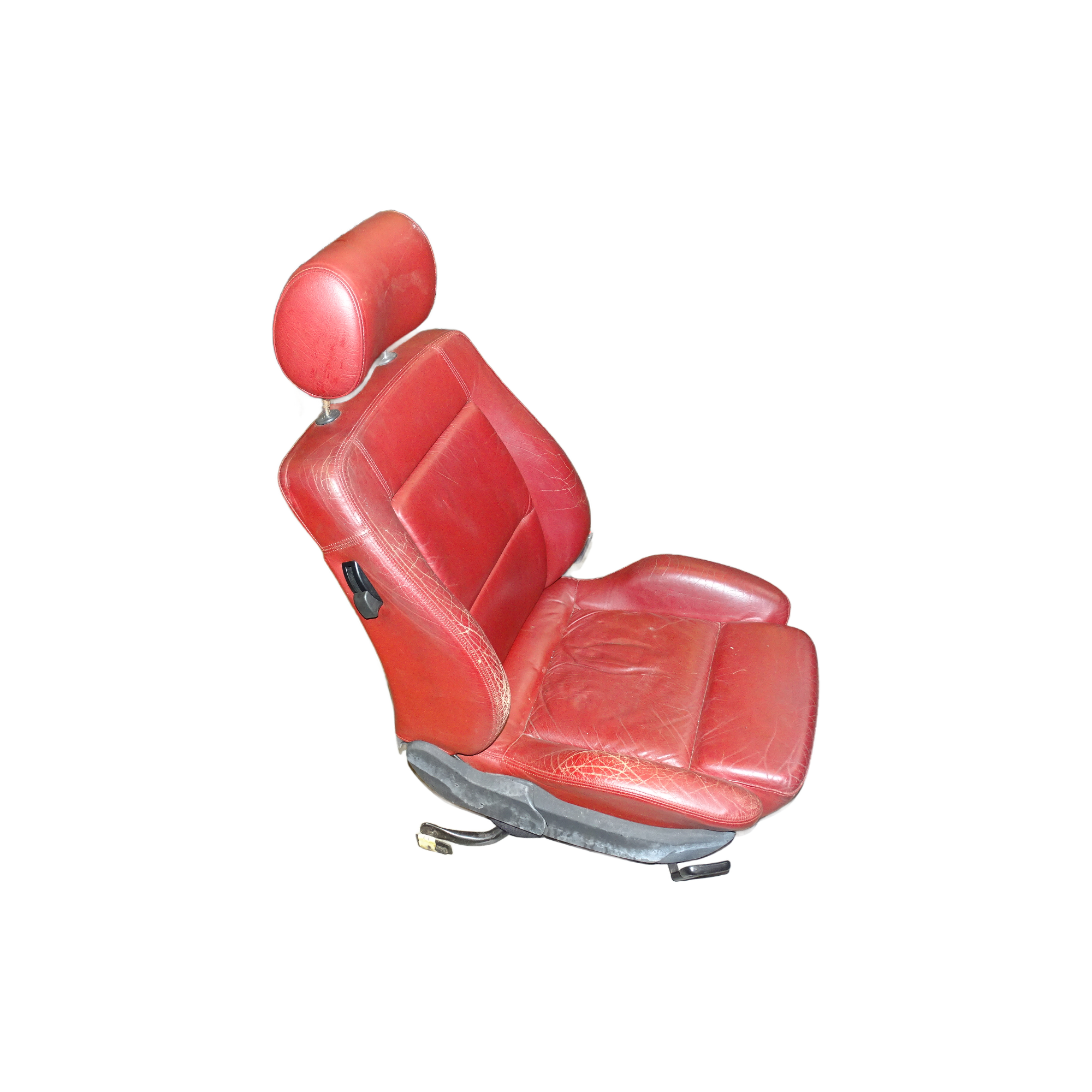 Audi 80 Cabrio Typ 89 Leder Innenausstattung Komplett Sitze Türverkleidungen Rot – Bild 8